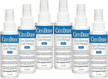 CryoDerm 4 oz Spray Cold Therapy (6 Pack) CryoDerm Au supplements