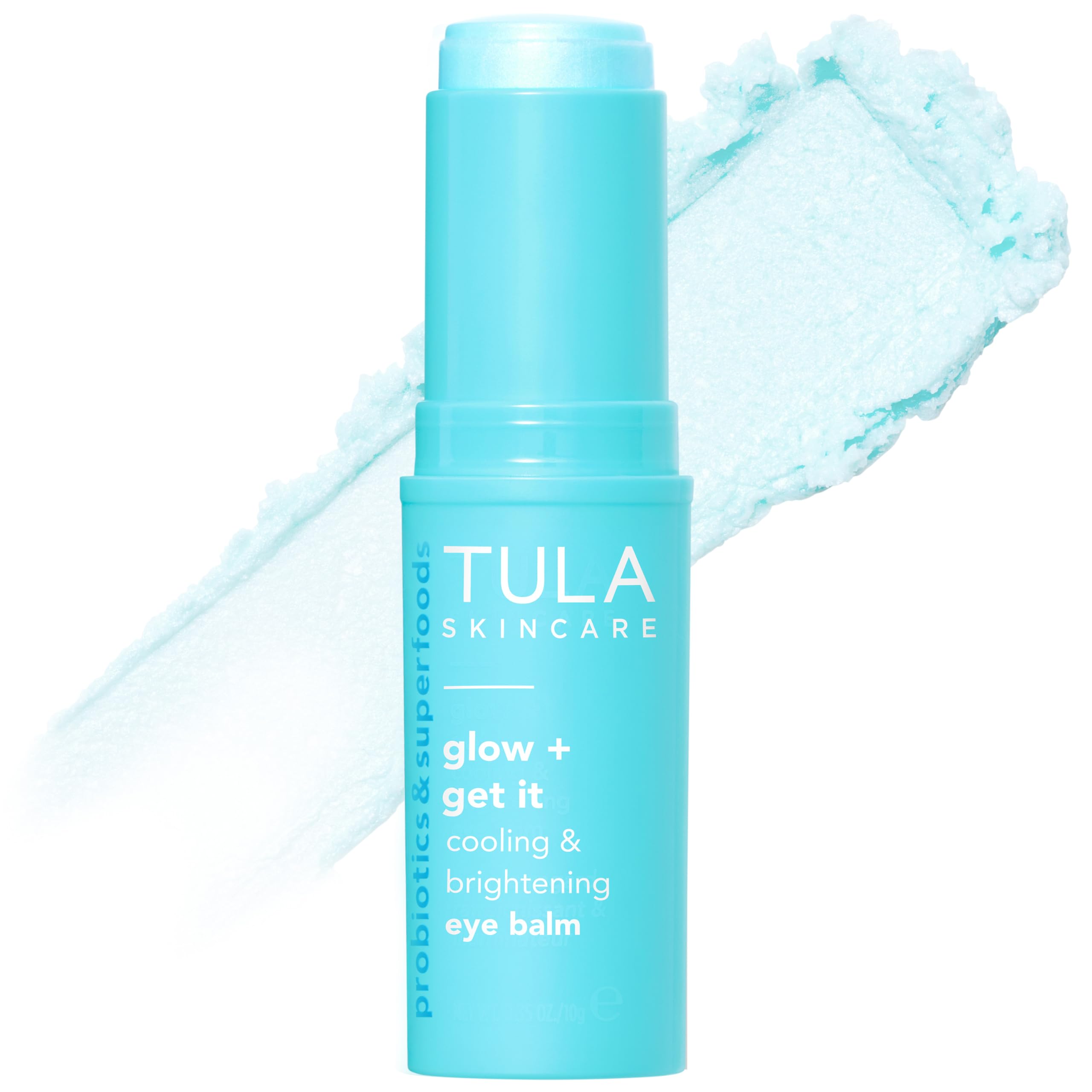 TULA Skin Care Eye Balm Glow & Get It - Dark Circle Treatment, Instantly Hydrate and Brighten Undereye Area, Portable and Perfect to Use On-the-go, 0.35 oz. TULA Au supplements