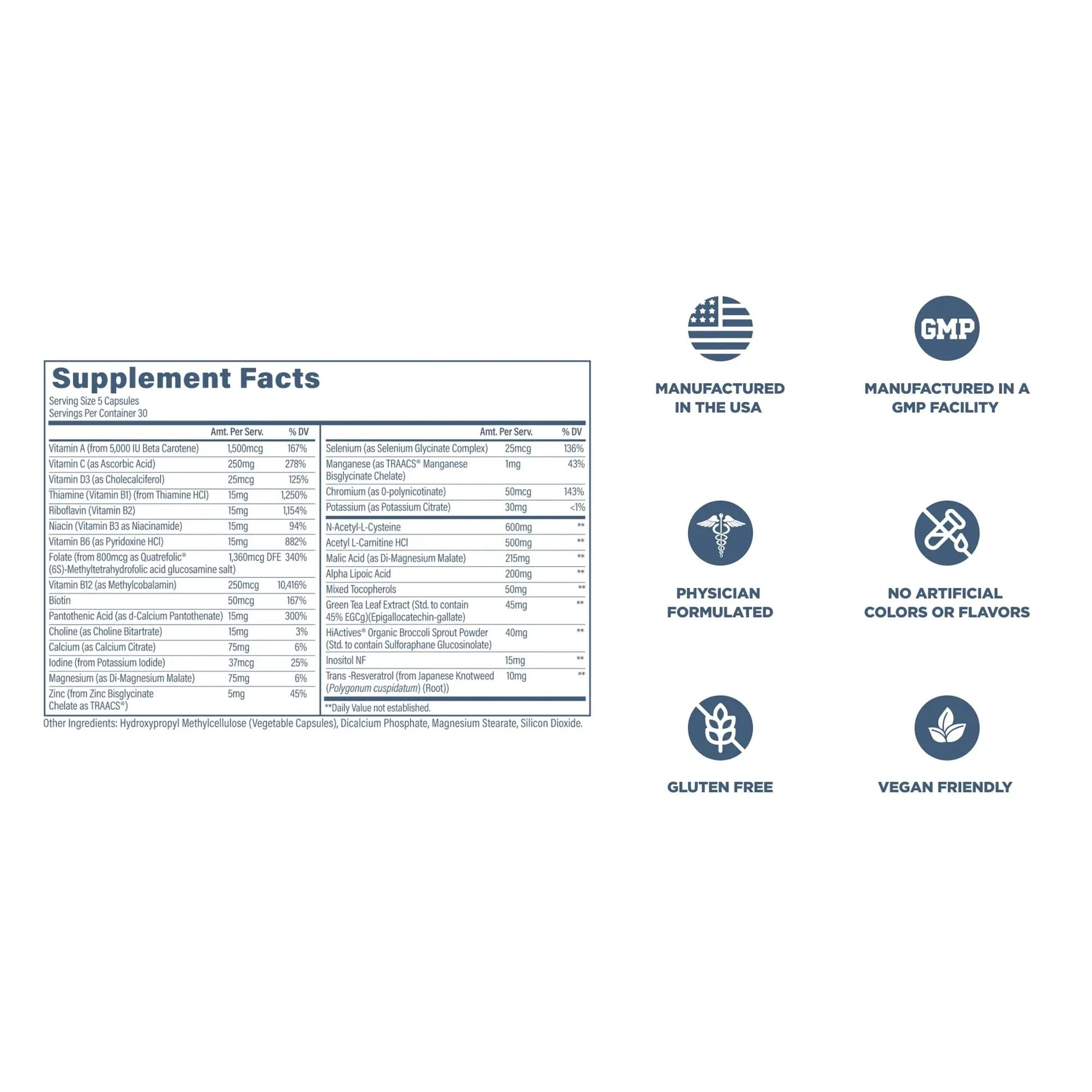 Revive MD Multi-Vitamin Supplement for Men & Women – Daily Multivitamin Supports Energy, Immunity & Overall Health with Essential Vitamins Revive Au supplements