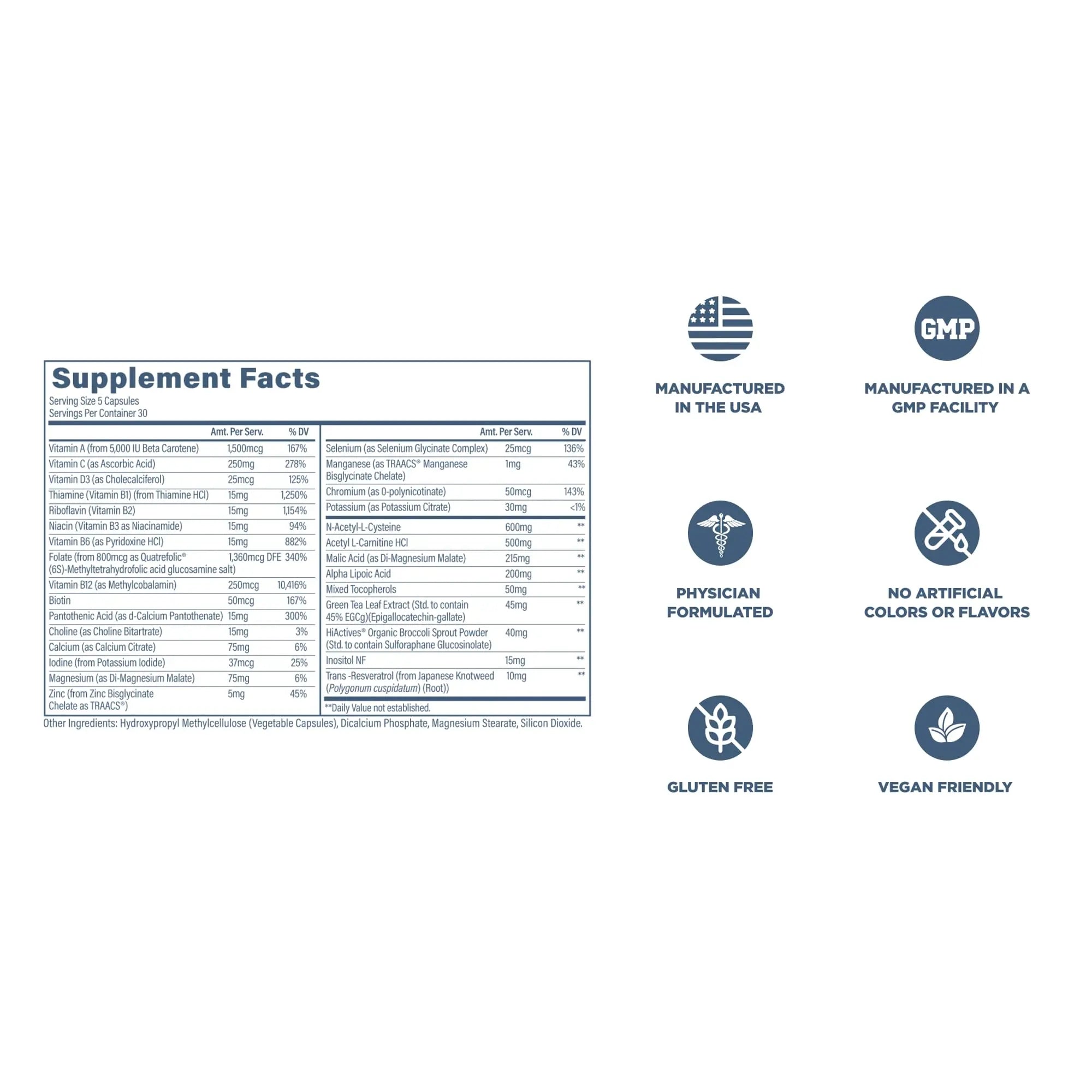 Revive MD Multi-Vitamin Supplement for Men & Women – Daily Multivitamin Supports Energy, Immunity & Overall Health with Essential Vitamins Revive Au supplements