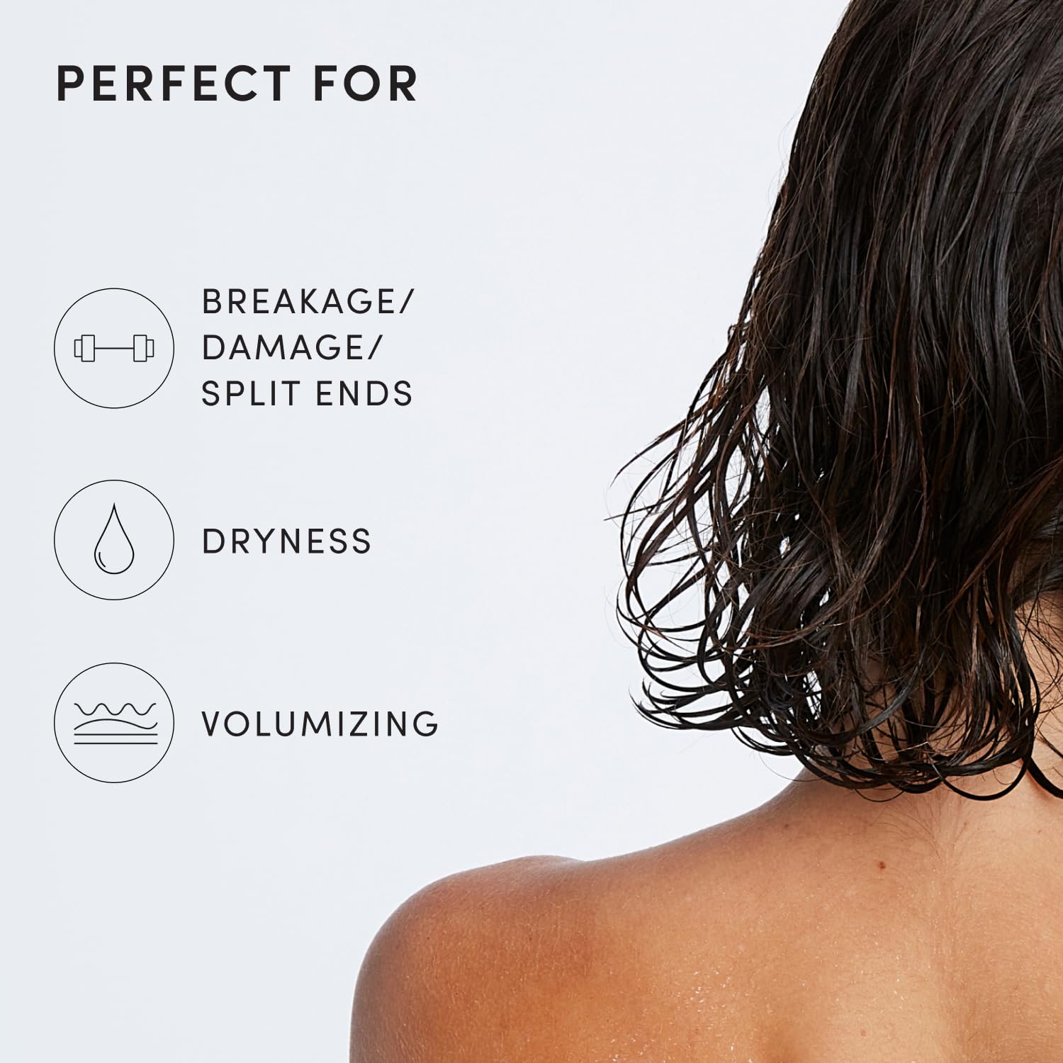 OUAI Fine Hair Conditioner - Volumizing Conditioner for Fine Hair Made with Keratin, Biotin and Chia Seed Oil - Adds Softness, Bounce and Volume - Free from Parabens, Sulfates, and Phthalates (10 Oz) OUAI Au supplements