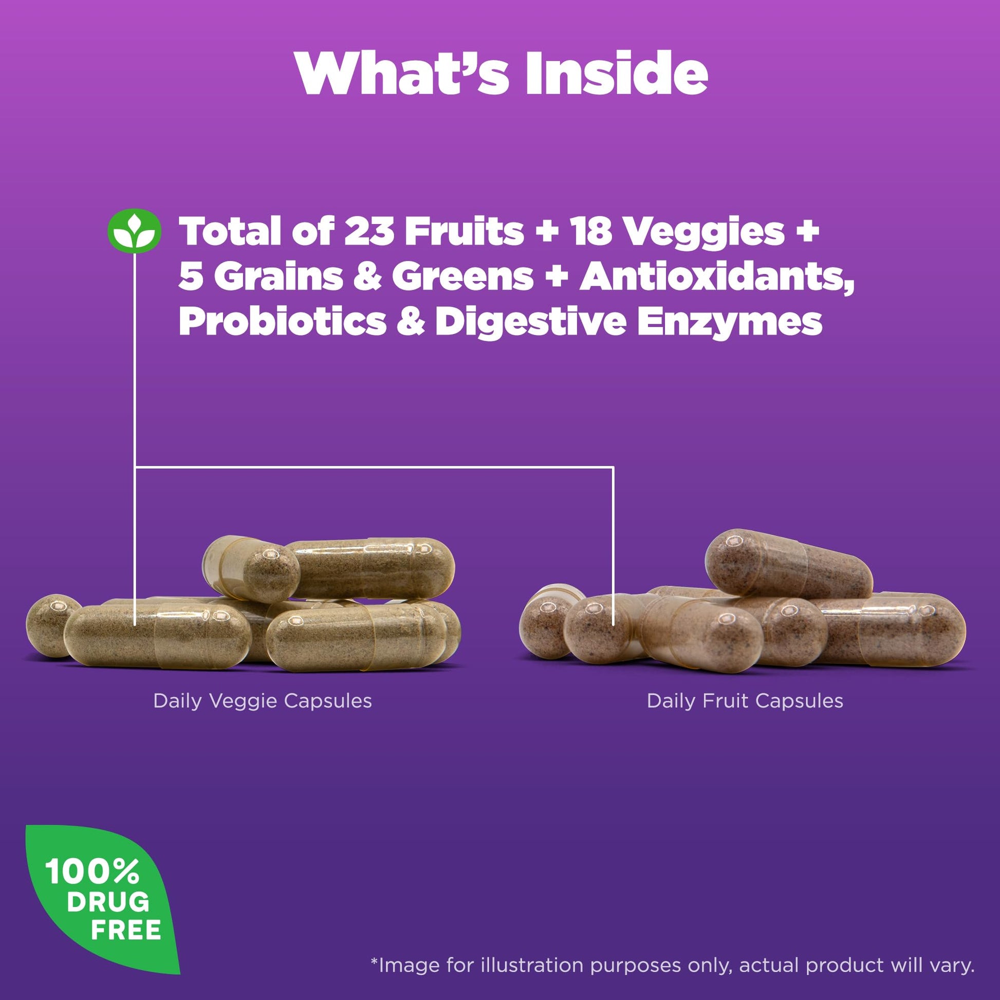 Natrol JuiceFestiv, Vitamins and Supplements for Nutrition & Well-Being, Antioxidants for Cellular Health, 90 Capsules (2-Count), Up to a 45 Day Supply Natrol Au supplements