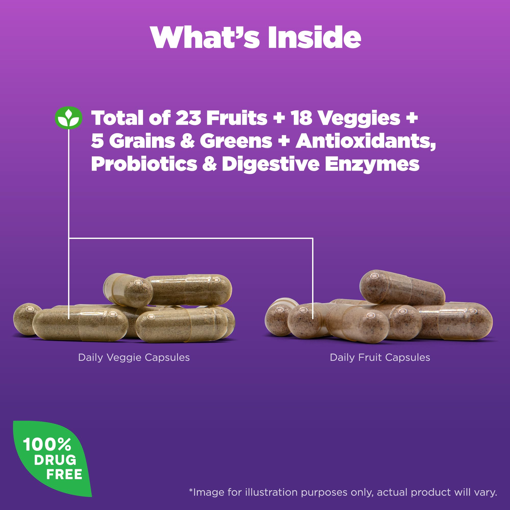 Natrol JuiceFestiv, Vitamins and Supplements for Nutrition & Well-Being, Antioxidants for Cellular Health, 90 Capsules (2-Count), Up to a 45 Day Supply Natrol Au supplements