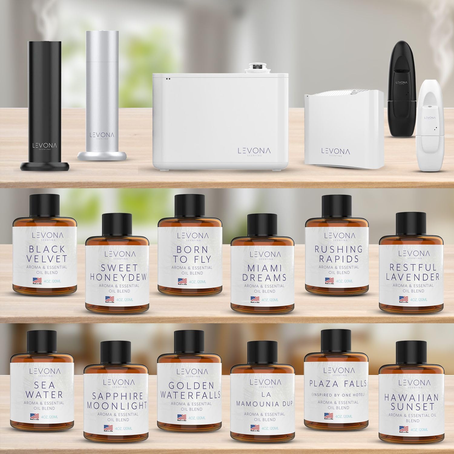 Levona Scent Home Luxury Scents: Plaza Falls Fragrance Oil Inspired by One Hotel Essential Oil LEVONA SCENT Au supplements