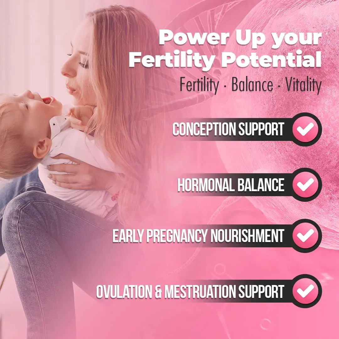 Fertili-t Female (90 Caps) Natural Fertility Support, Hormonal Balance & Prenatal Vitamins for Women, Conception Support, Natural Fertility Supplement with Aguaje & Red Maca (30-Day Supply) (1) AURA VITAMINS Au supplements
