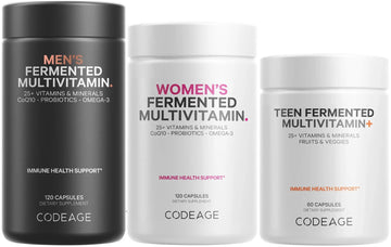 Codeage Family Multivitamin Bundle – Multivitamins for Teens, Women & Men – Essential Vitamins & Minerals Pack Codeage Au supplements