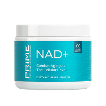 PRIME Anti-Aging Nutraceuticals NAD+ – Nicotinamide Riboside & Pterostilbene Supplement for Cellular Energy, Healthy Aging & Vitality, Vegan, Gluten-Free, 30 Servings PRIME Au supplements