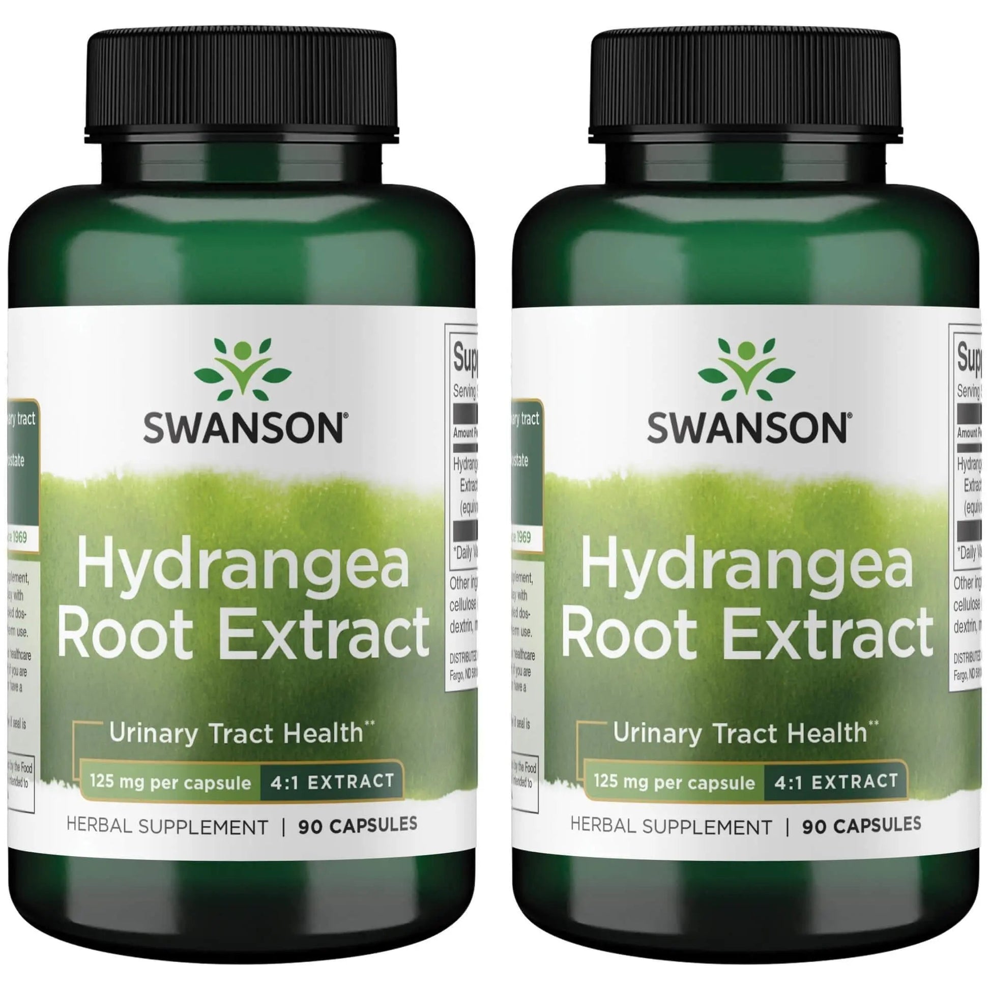 Swanson Hydrangea Root Extract - Herbal Supplement Promoting Traditional Urinary Tract Health - May Support Prostate Health for Men - (90 Capsules) (2 Pack) Swanson Au supplements