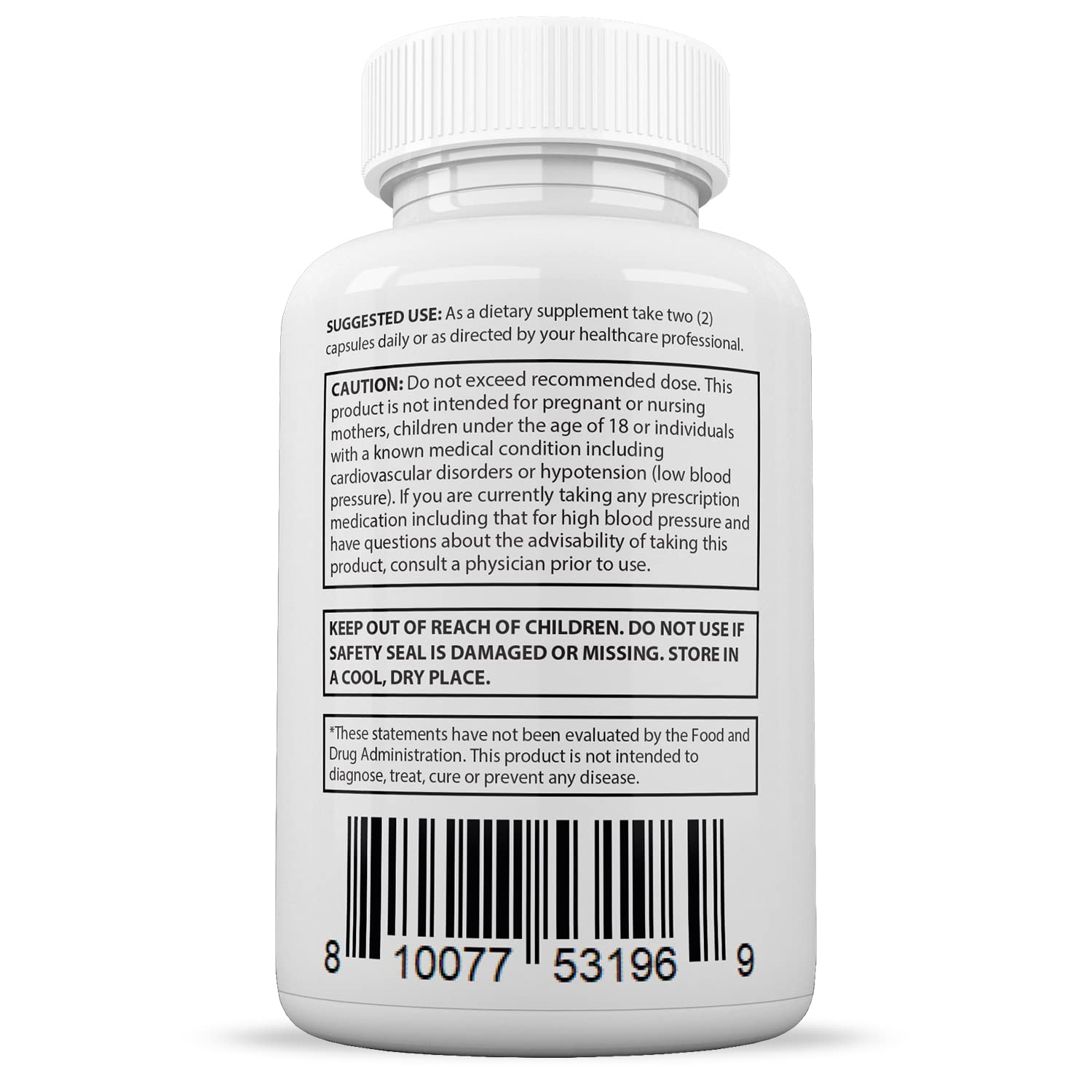 Justified Laboratories (2 Pack Blood Balance Max 1295MG Formula Supplement Pills Justified Laboratories Au supplements