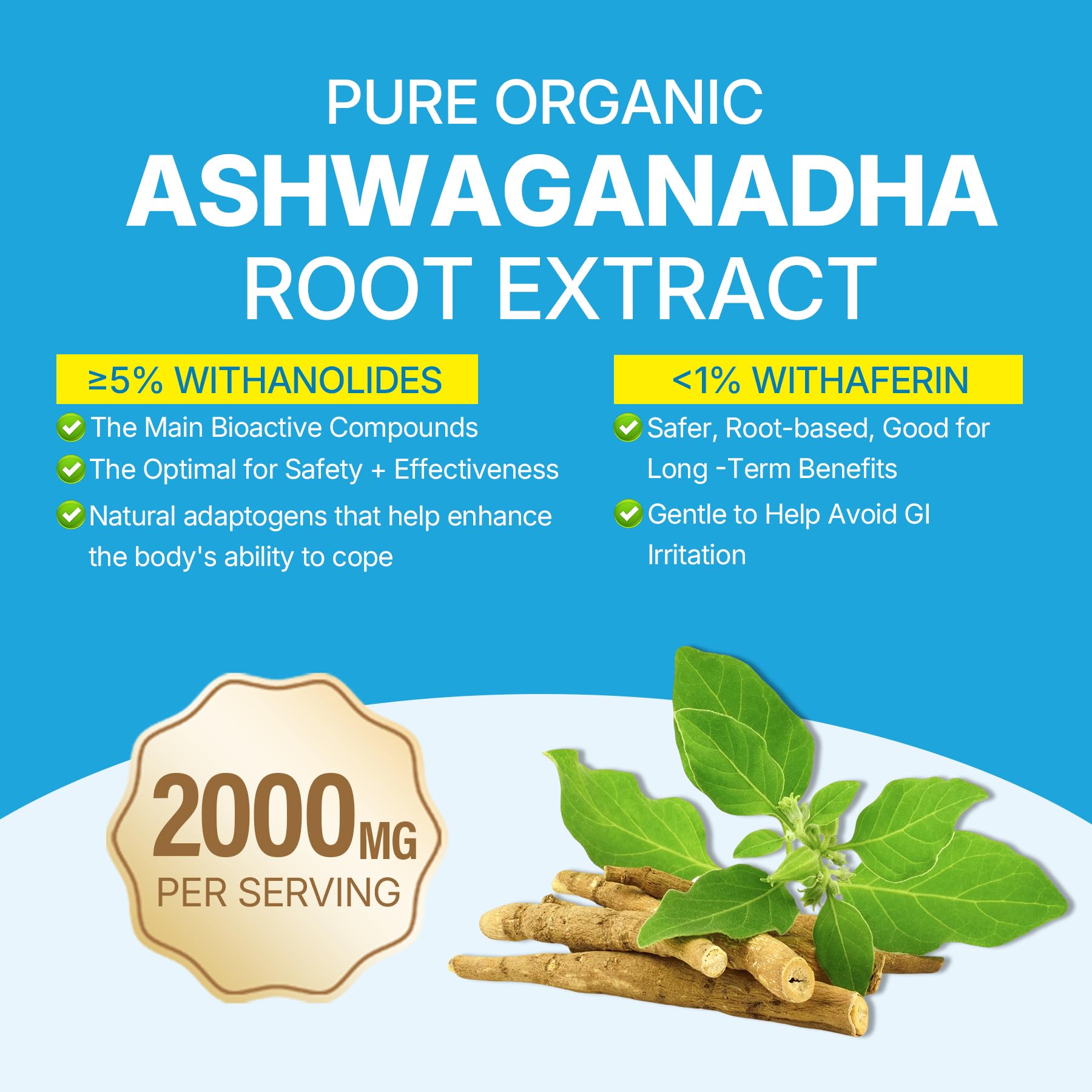 Ashwagandha Gummies 2000mg for Women Men - Sugar Free, Vegan - Organic Ashwagandha Root Extract Supplements Gummy & Vitamin D3, B12 and Turmeric, Promote Relaxation, Mixed Berry Flavor, 120 Count LILICARE Au supplements