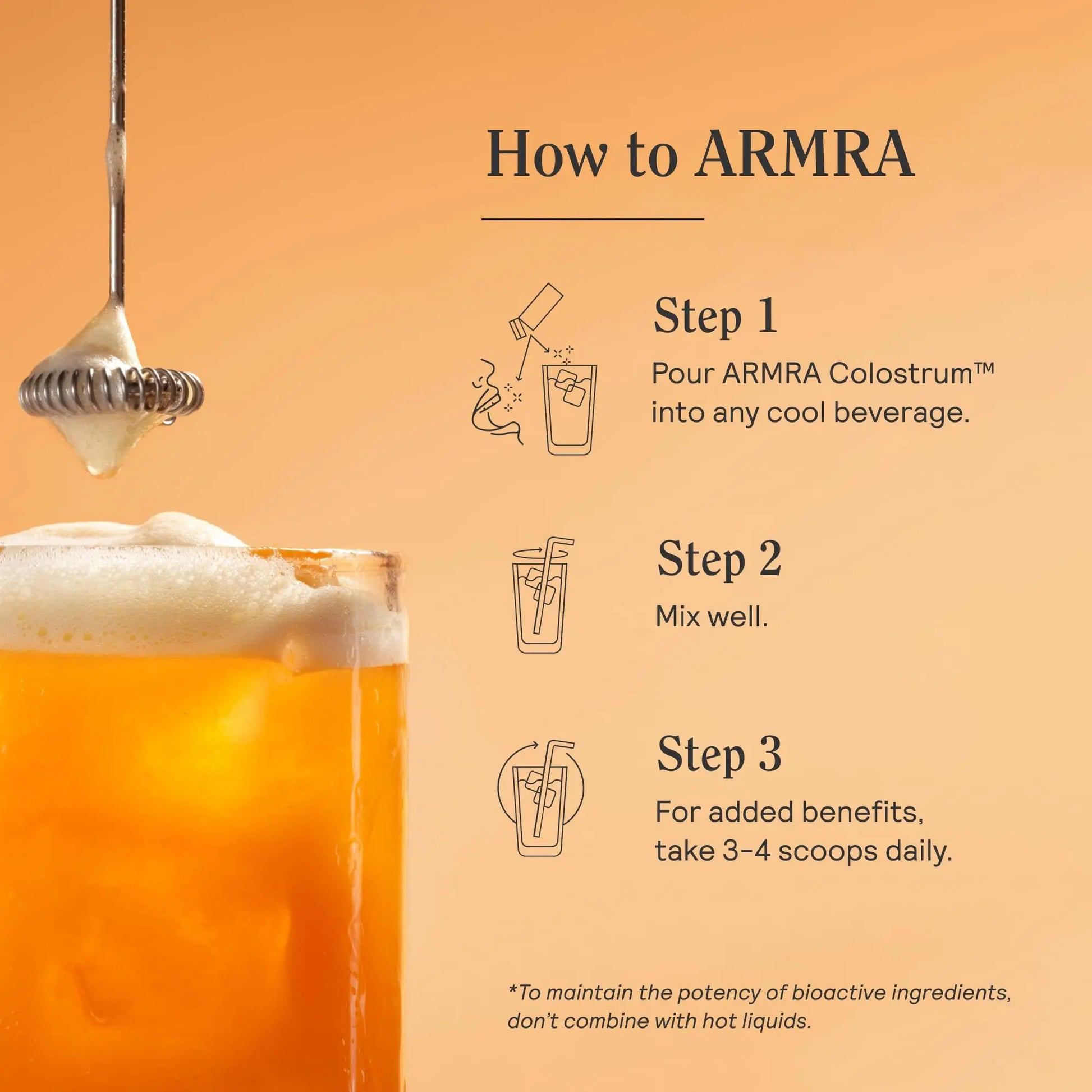 ARMRA Colostrum™ Premium Powder, Grass Fed, Gut Health Bloating Immunity Skin & Hair, Contains 400+ Bioactive Nutrients, Keto, Gluten & Fat Free (Unflavored, Blood Orange Bundle | 60 Servings) ARMRA Au supplements