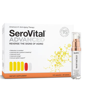 Serovital The Rejuvenators Bundle Advanced + Daily RetinAll Skincare Bundle Serovital Au supplements