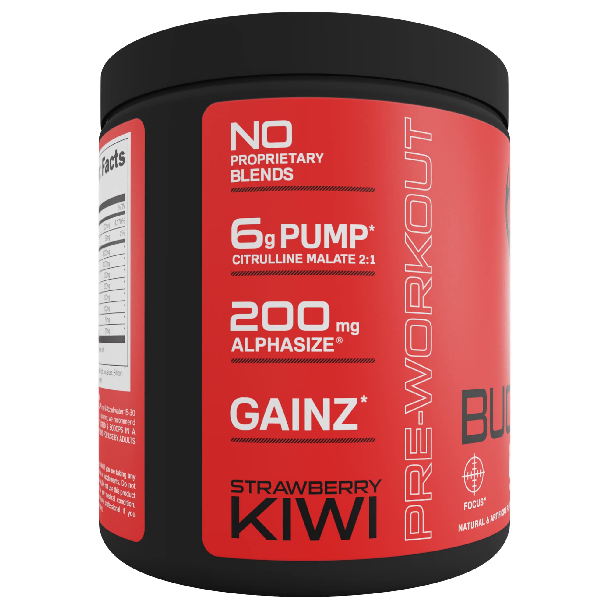 Bucked Up Pre Workout - Best Tasting - 6 Grams Citrulline, 2 Grams Beta Alanine Non Bucked Up Au supplements