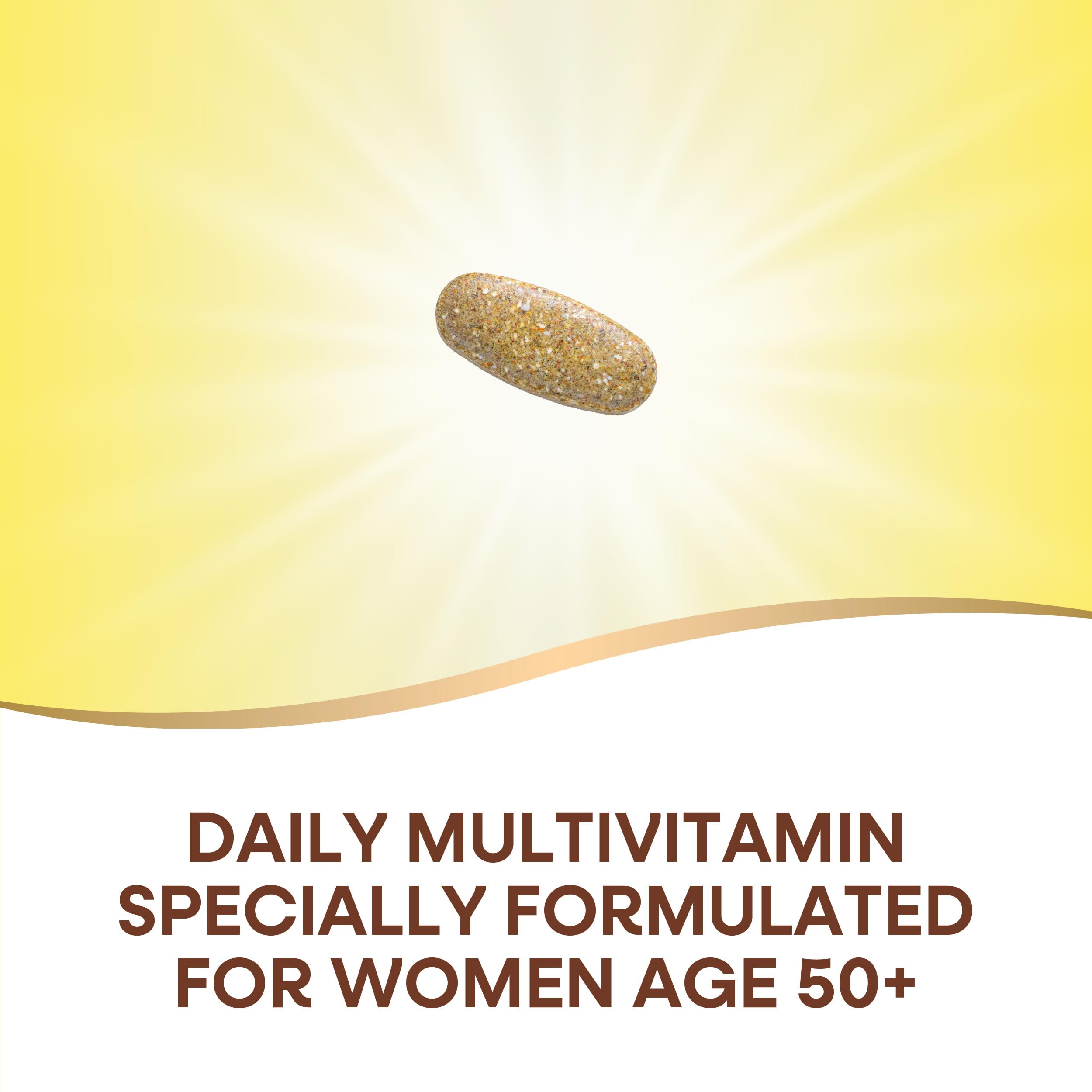Nature’s Way Alive! Ultra Potency Multivitamin for Women 50 Plus, Complete High Potency Formula with Vitamin D3, C, E, Methylated B12, Supports, Heart, Brain, and Bone Health*, 60 Tablets Nature's Way Au supplements