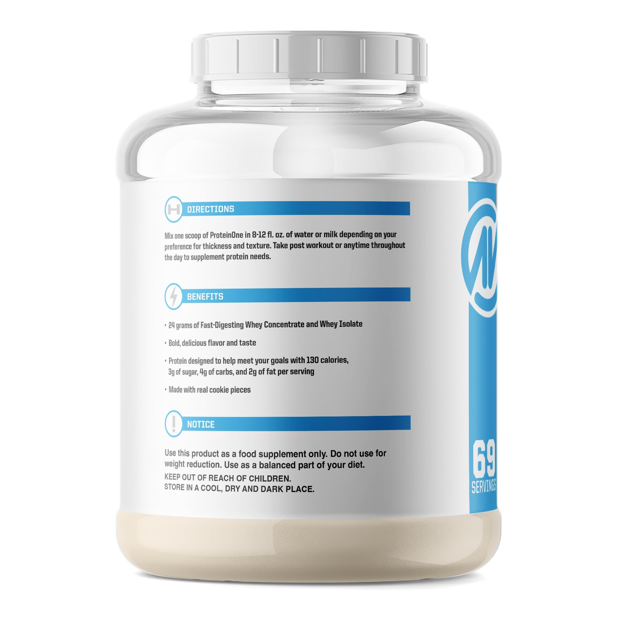 NutraOne ProteinOne Whey Protein Promote Recovery and Build Muscle with a Protein NutraOne Au supplements