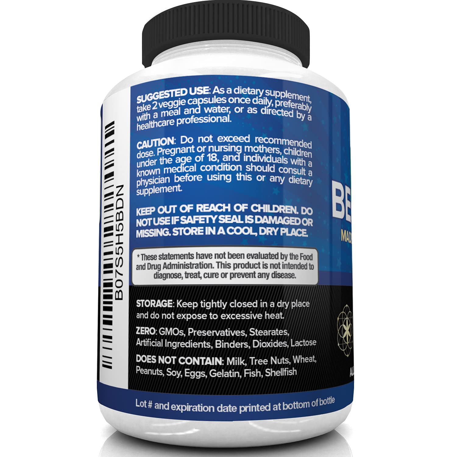 Nutrivein Premium Berberine HCL 1200mg Plus Organic Ceylon Cinnamon - 120 Capsules Nutrivein Au supplements