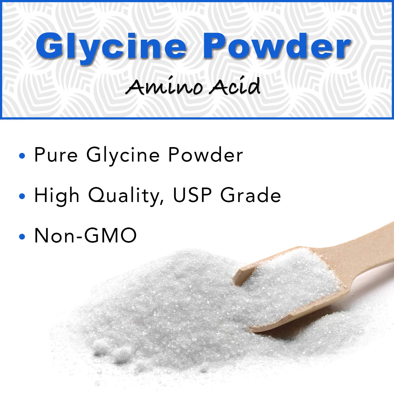 Glycine Powder (2 lbs) - Promotes Restful Sleep, Muscle Energy and Strength, Memory and Cognition Support (Resealable Bag) TradeKing Au supplements