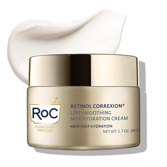 RoC Retinol Correxion Max Daily Hydration Anti-Aging Face Moisturizer with Hyaluronic Acid RoCUS supplements