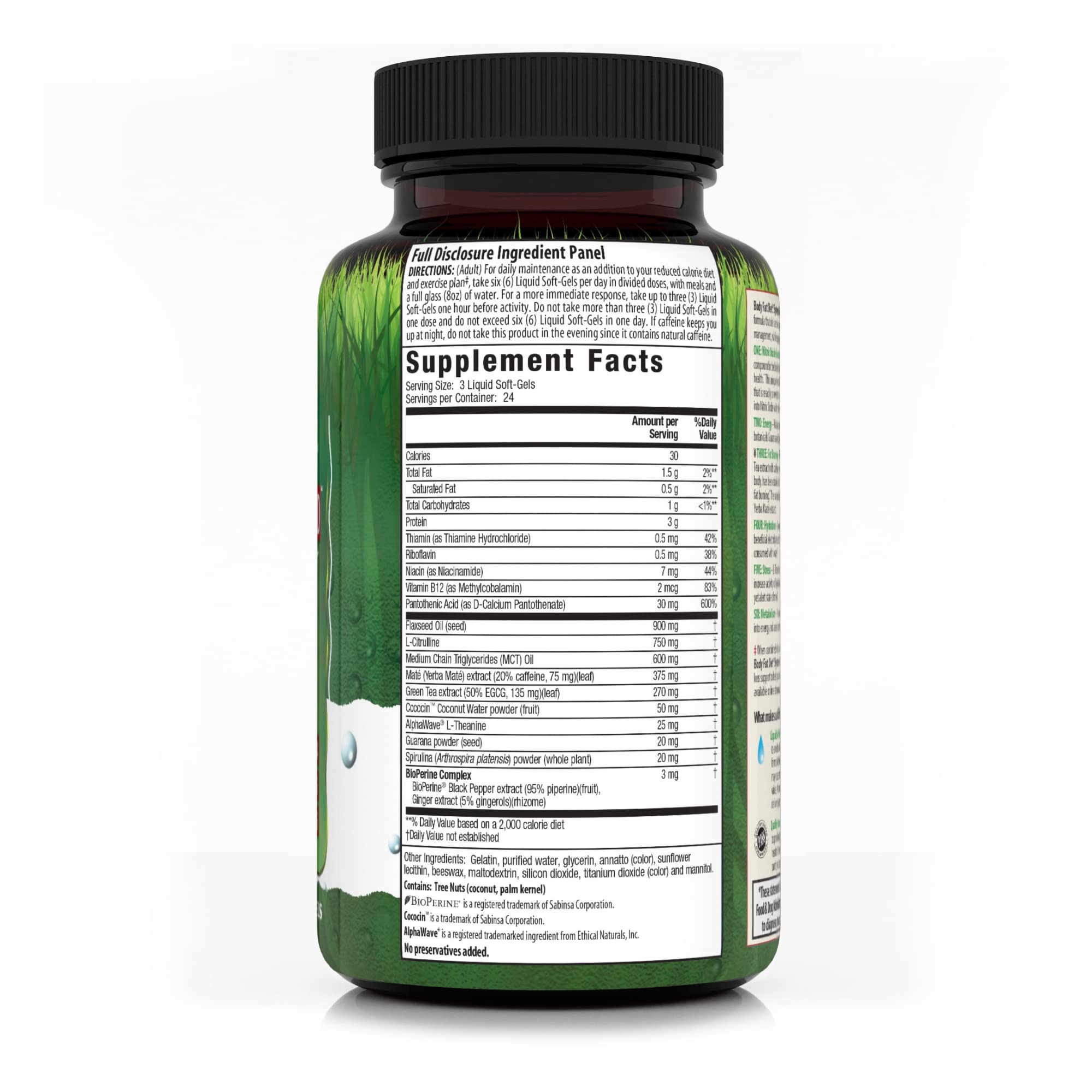 Irwin Naturals Body Fat Diet System-Six RED - 72 Liquid Soft-Gels, Pack of 2 - 6-in-1 Formula Irwin Naturals Au supplements