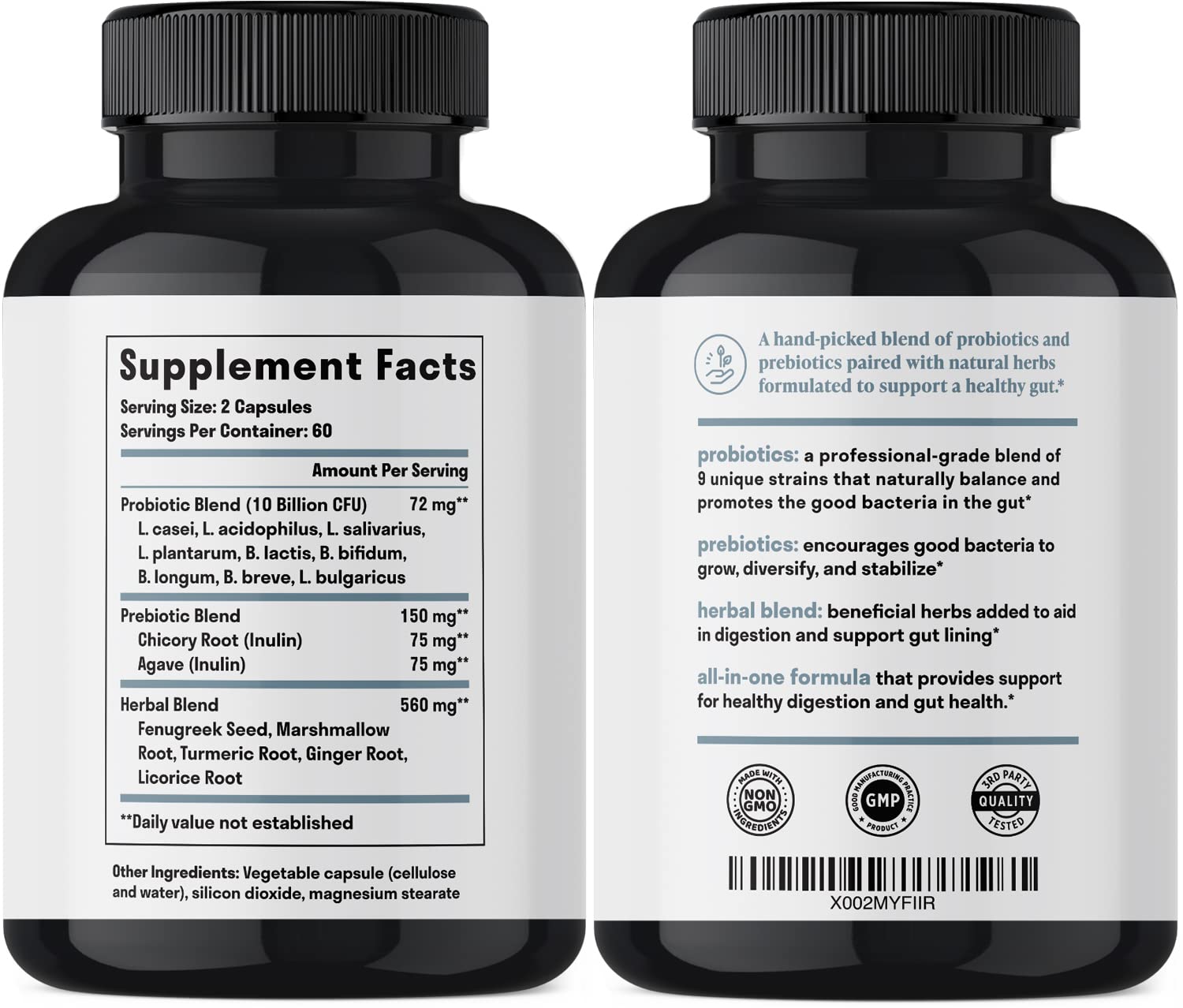 Nuven Naturals All-in-One Gut Health w/Probiotics, Prebiotics, Digestion-Supporting Nuven Naturals Au supplements