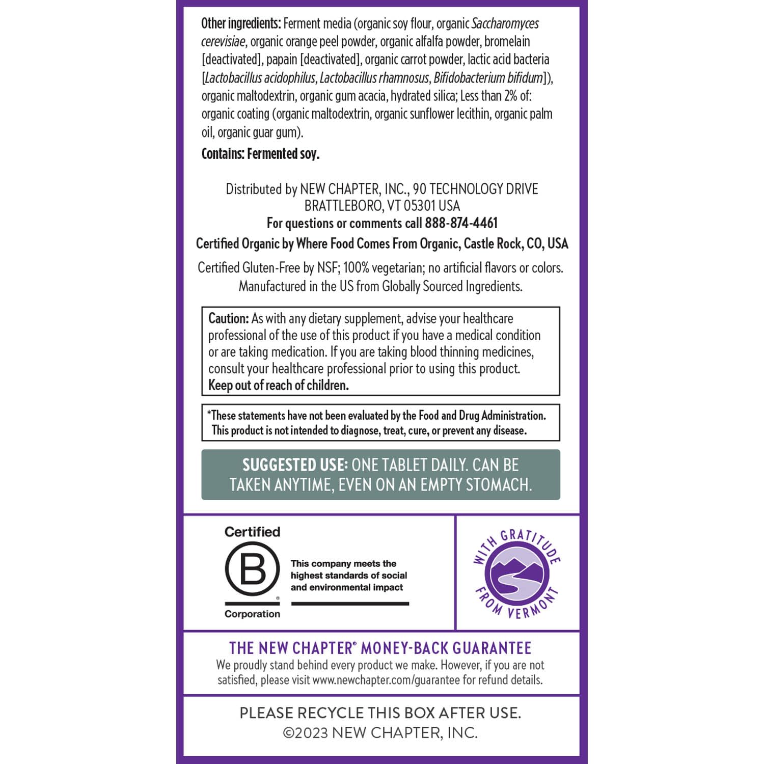 New Chapter Men’s Multivitamin 40+, Extra B6 & B12, D3, Vitamin C & Zinc, Immune, Heart, Cellular Energy, and Brain Health New Chapter Au supplements