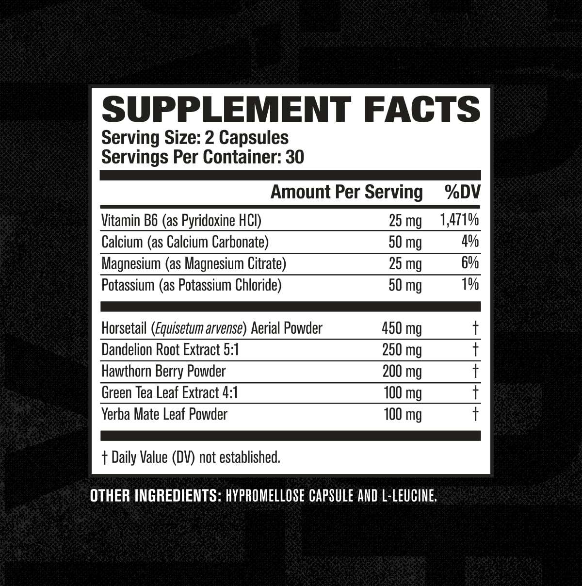 Jacked Factory Dry-XT Water Weight Loss Diuretic Pills - Natural Supplement Jacked Factory Au supplements