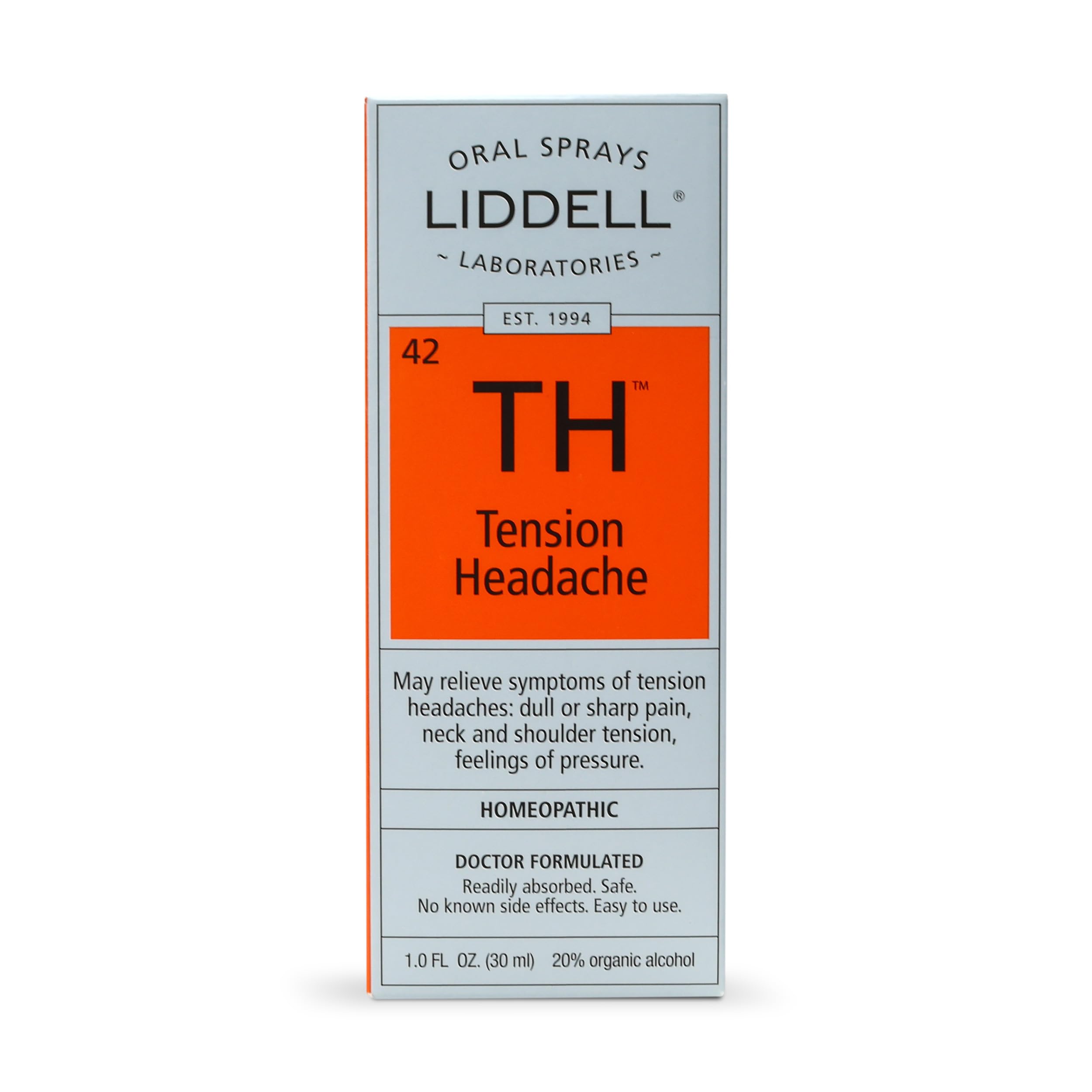 Liddell Homeopathic Tension Headache, 1 Ounce Liddell Au supplements