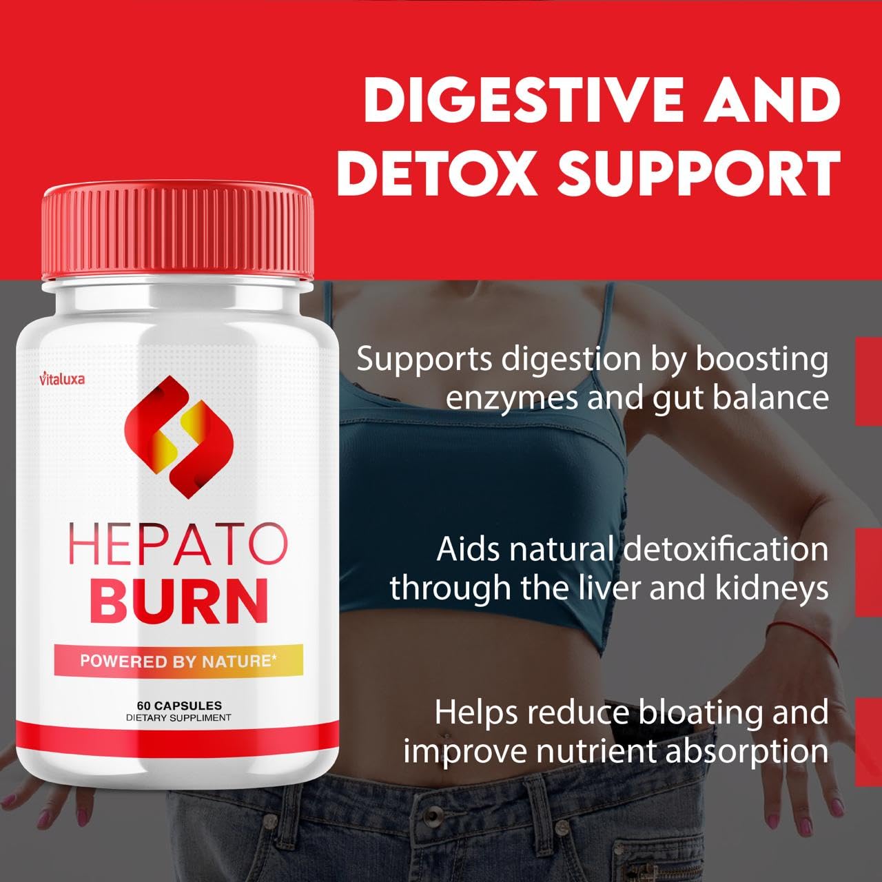 (2 Pack) Hepato Burn Capsules - HepatoBurn Supplement Pills Advanced Formula Wait Premium Blend All Natural Loss Support for Men Women, Hepataburn Reviews Maximum Strength Burner Health (120 Capsules) Vitaluxa Au supplements