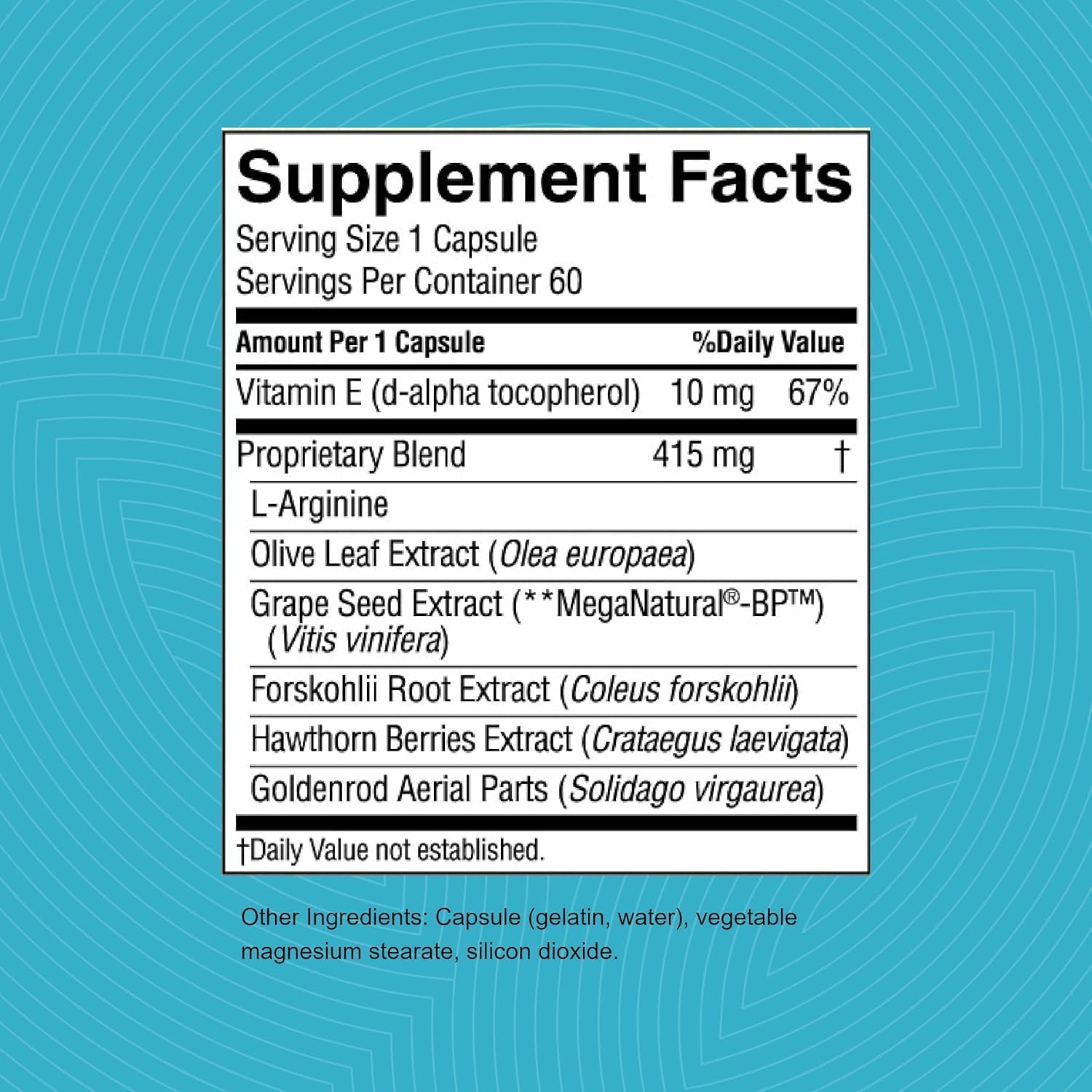 Nature's Sunshine Blood Pressurex 60 Capsules Nature's Sunshine Au supplements