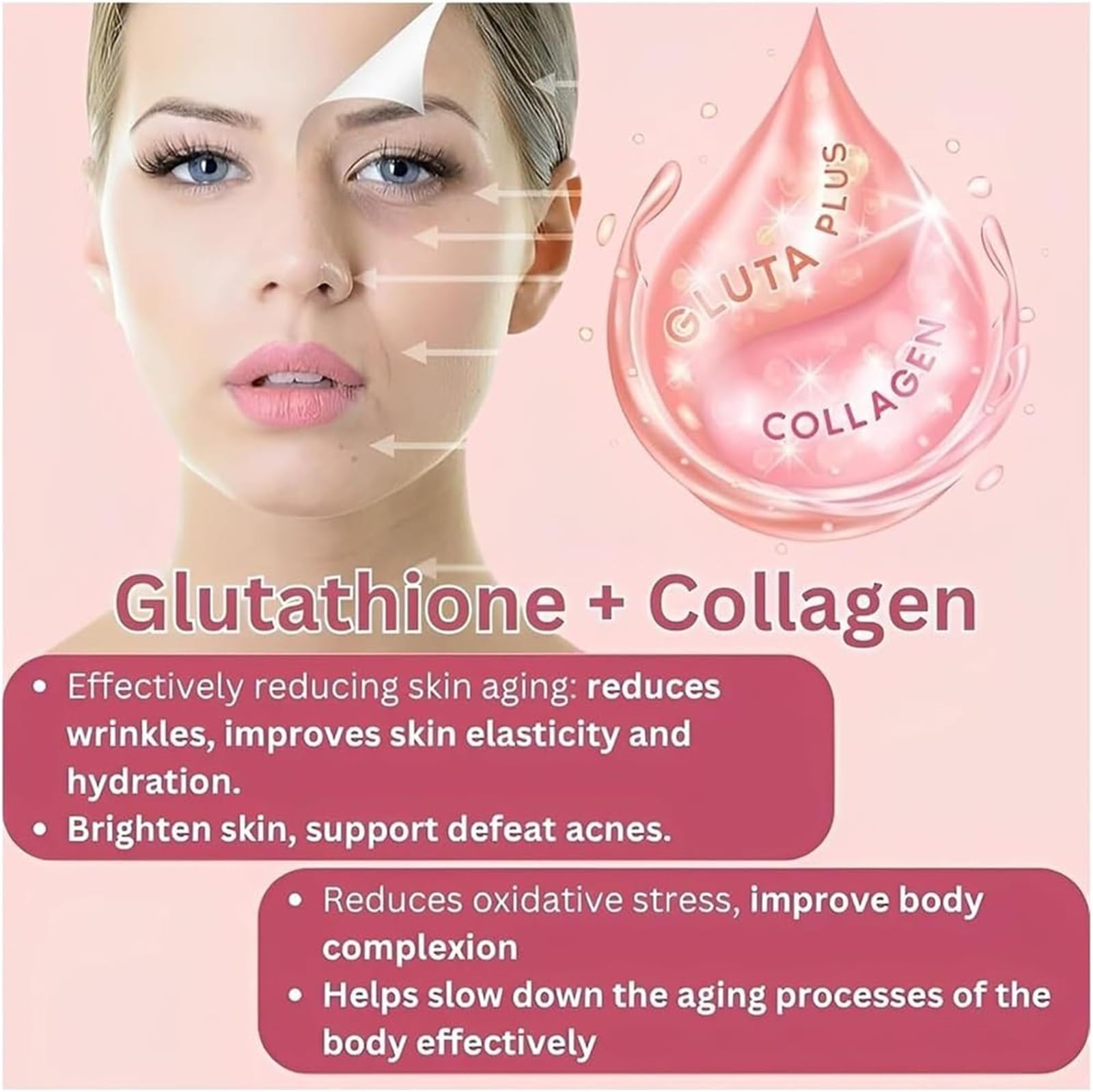Caduola Glutathione Collagen Glow Gummies, Glutathione Collagen Glow Gummies for Dark Spot Caduola Au supplements