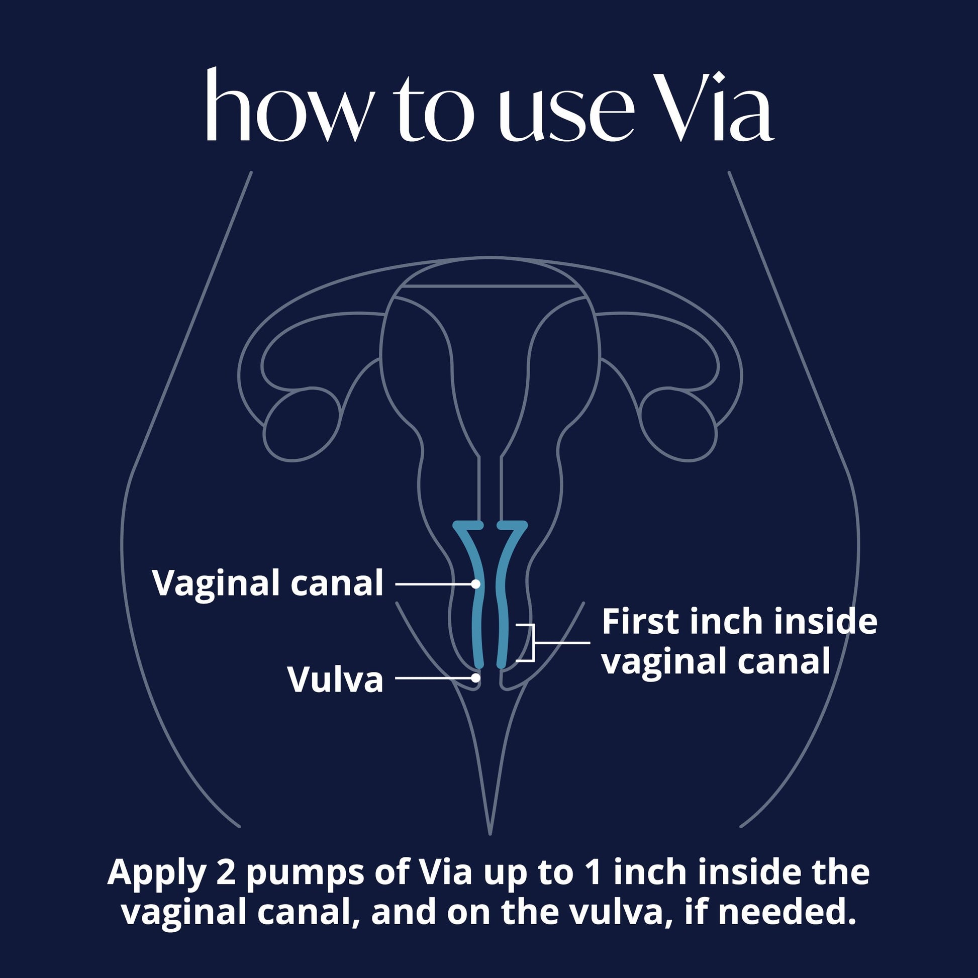 Via by Solv Wellness Vaginal Moisturizer Cream for Women, Non-Hormonal, Water-Based, Made with Hyaluronic Acid, Vitamins, Peptides, Jojoba Oil, 30 ml Solv Wellness buy supplements Au