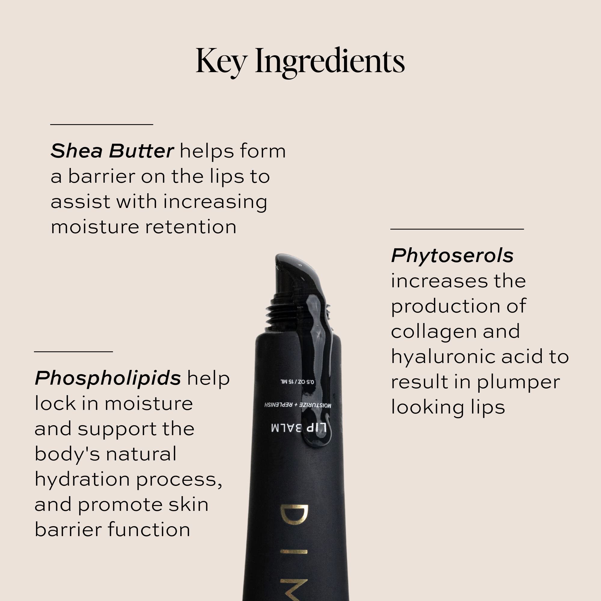DIME Beauty Lip Balm, Hydrating Lip Balm and Gloss, Vegan & Cruelty-Free, Anti-Aging Lip Care, .5 oz / 15 ml DIME Au supplements