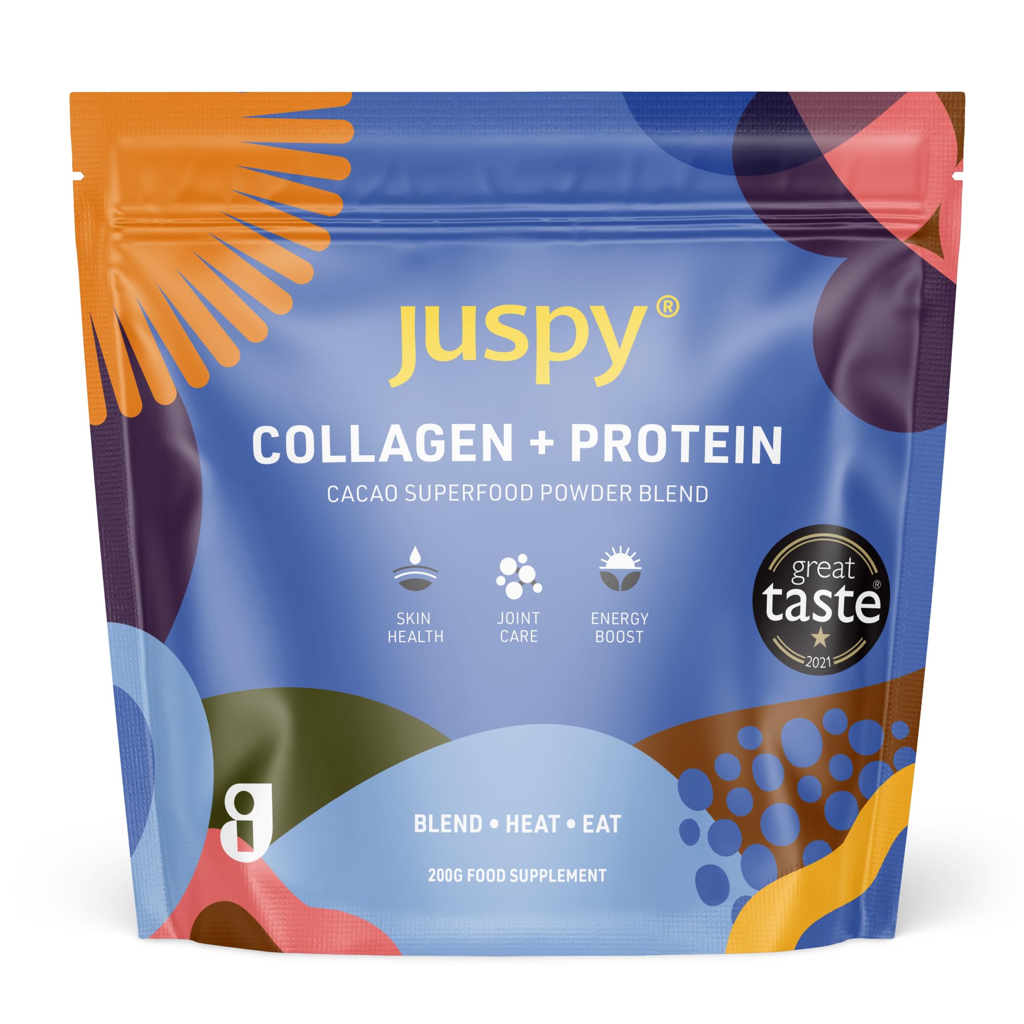 Juspy Premium Marine Collagen Powder + High Protein Cacao Superfood Blend Juspy Au supplements