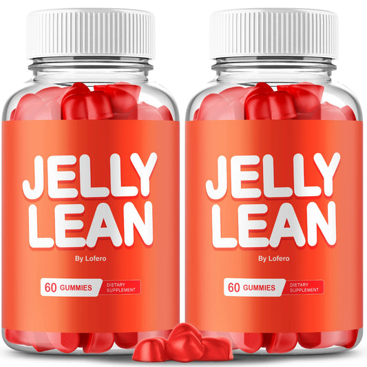 (2 Pack) Jelly Lean Gummies, JellyLean Gummys Loss Support Formula, Premium All-Natural Ingredients Advanced Maximum Strength for Overall Health & Wellness Supplement LoferoUS supplements