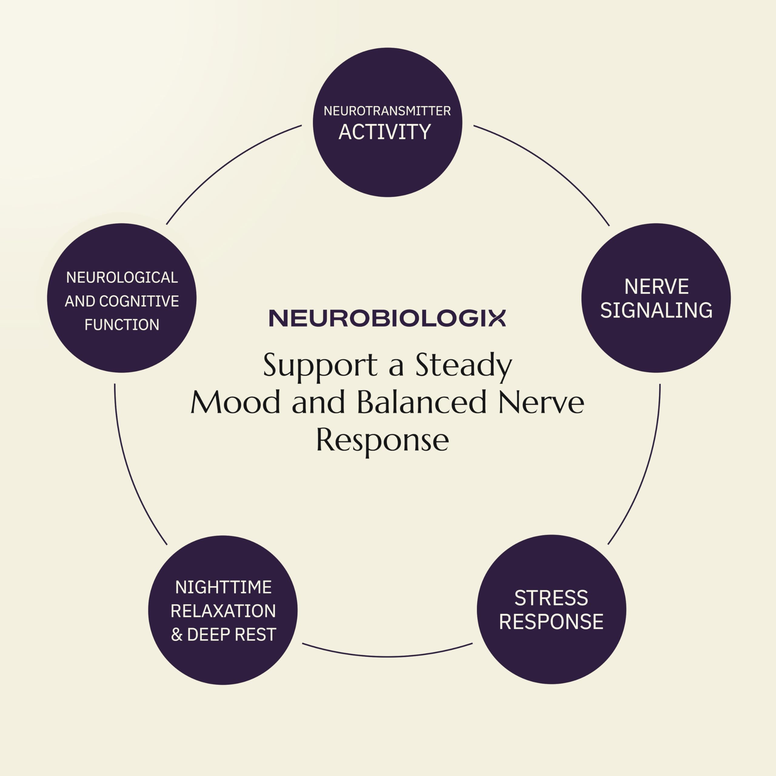 Neurobiologix Neuro Calm & Rebalance, L Theanine, Magnesium, Zinc & Kava Kava Complex for Calm Mood Balance and Stress Support, GABA Activity Support Supplement, Gluten Free, Vegetarian, 90 Capsules Neurobiologix Au supplements