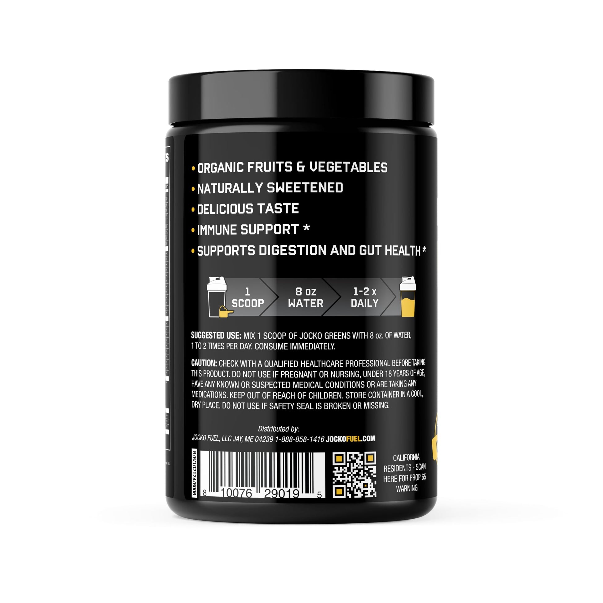 Jocko Fuel Daily Greens Powder - Premium Organic Greens Superfood Powder for Gut Health, Digestion, Bloating, Immune Support with Spirulina, Chlorella, Digestive Enzymes, & Probiotics - 30 Servings Jocko Fuel Au supplements