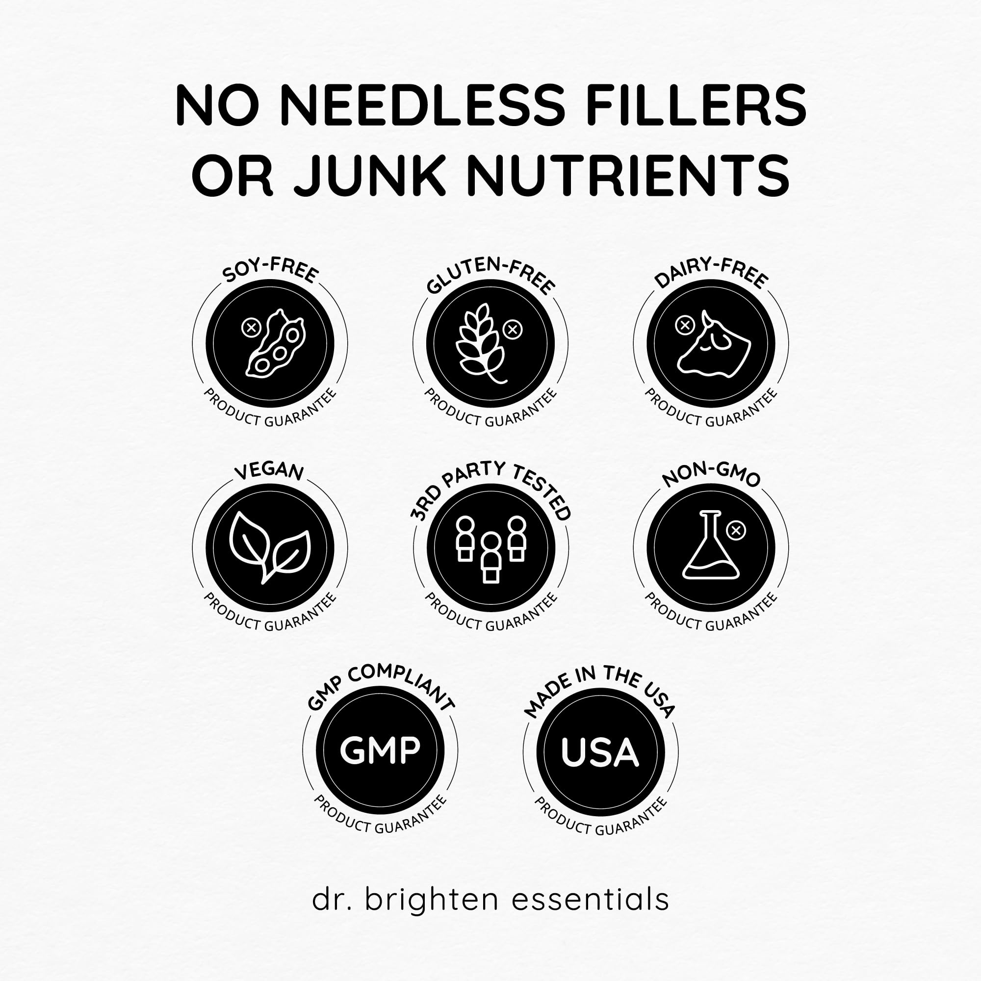 Dr. Brighten Balance - Hormone Balance for Women with Chasteberry and DIM - Targets Hormonal Acne, Period Issues, & PMS - Vegan, Non-GMO Dr. Brighten Au supplements