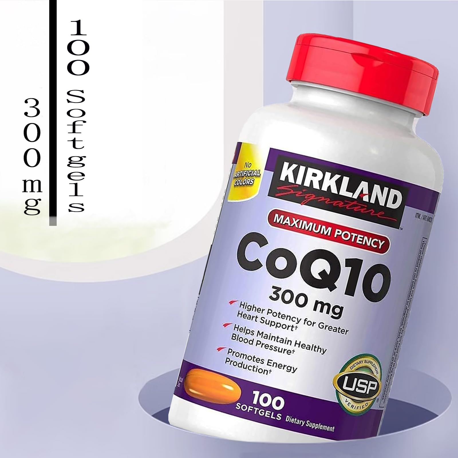 CARZIX CoQ10 300mg,100 Softgels-Helps Maintain Healthy Blood Pressure，Romotes CARZIX Au supplements