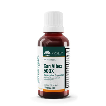 Genestra Brands Can Albex 500X | Candida Albicans Homeopathic Remedy in Liquid Form | 1 fl. oz. Genestra Brands Au supplements