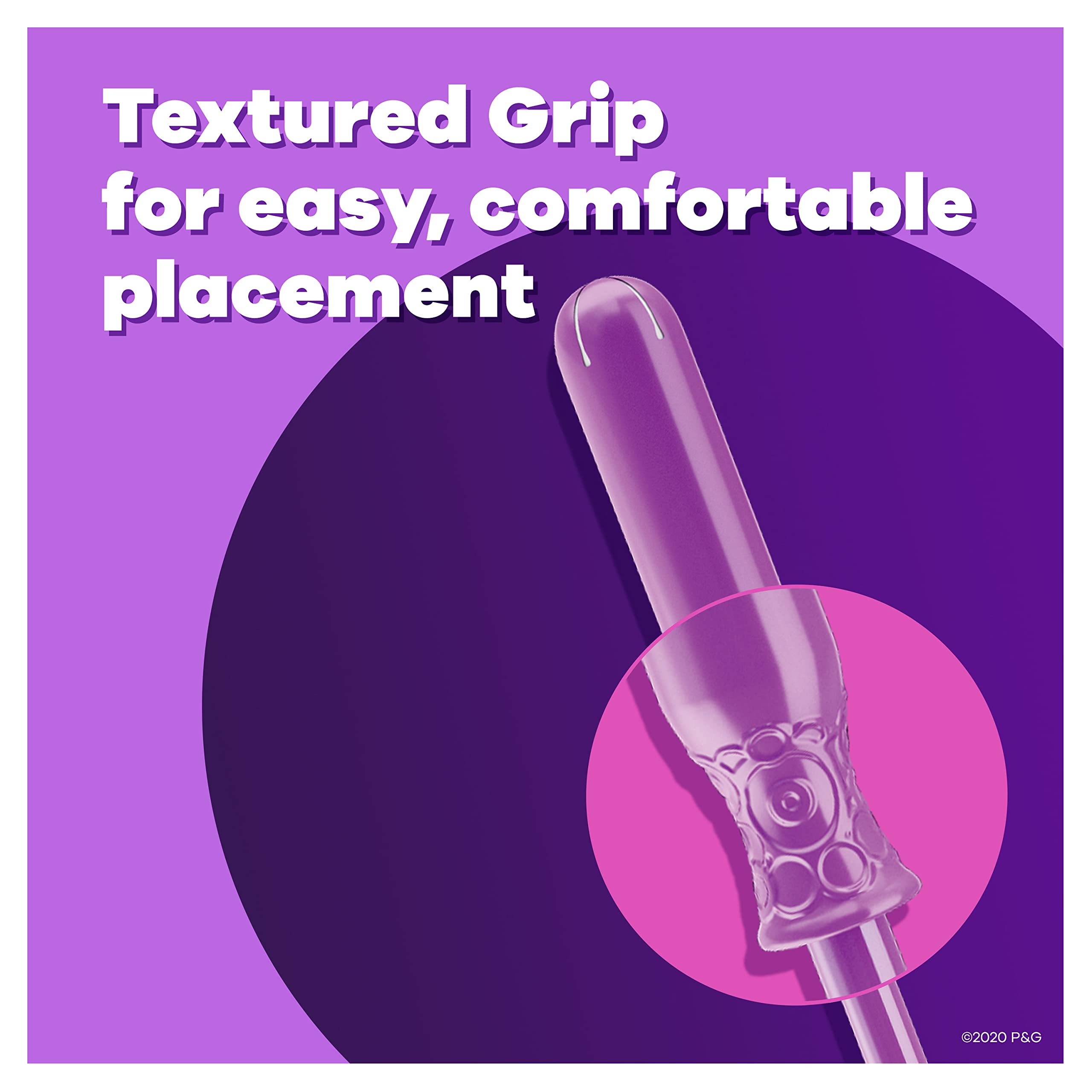 Tampax Radiant Tampons Super Absorbency with BPA-Free Plastic Applicator and LeakGuard Braid Tampax Au supplements