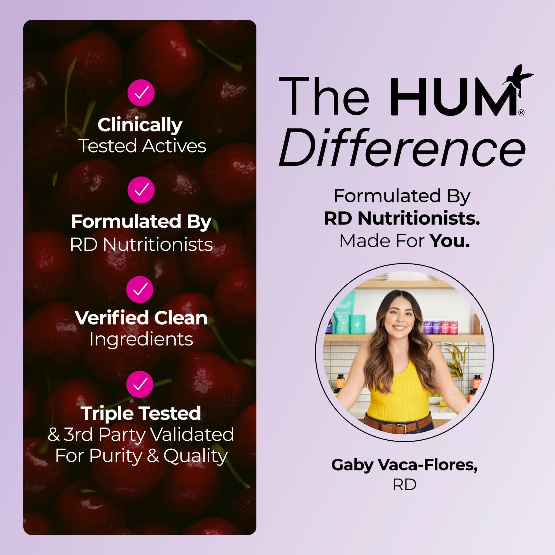 Hum Nutrition Dream Team Magnesium Bisglycinate Powder, L Theanine & Tart Cherry Magnesium Supplement Drink Mix, Support Rest, Relaxation & Sleep Routine, Gluten Free, Vegan, Cherry Lemon, 30 Servings HUM Au supplements