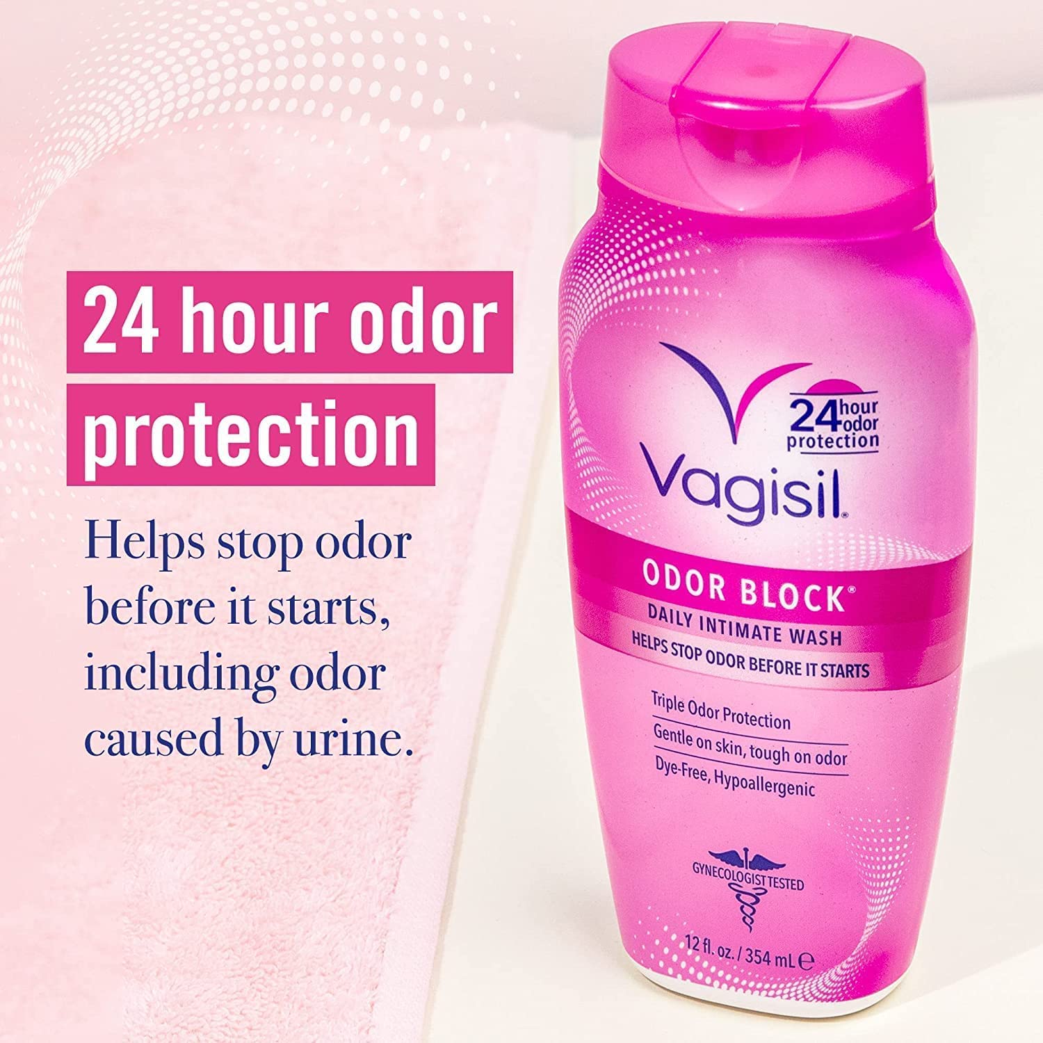 Vagisil Odor Block Daily Intimate Vaginal Wash 12 oz (Pack of 2) Vagisil Au supplements