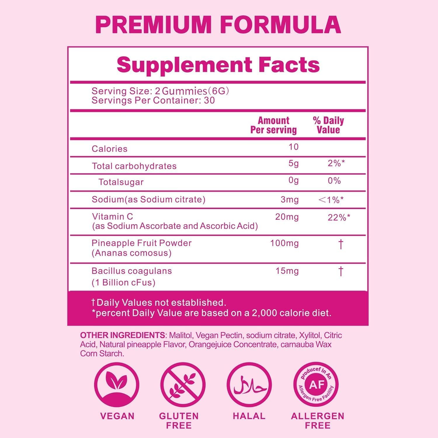 Shytrouy Premium Feminine Balance Gummies for Women, Vaginal Probiotics - pH Balance & Immune Defense Support for Feminine Health, Hawaiian Pineapple Flavor - 60 Count Shytrouy Au supplements