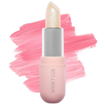 Winky Lux Unicorn Glimmer Balm -Hydrating ph Lip Balm, Natural Pink Tint with pH Color Changing, Moisturize & Soften Lips While Leaving Sheer Pink Tint, with Vanilla Scent Winky Lux Au supplements
