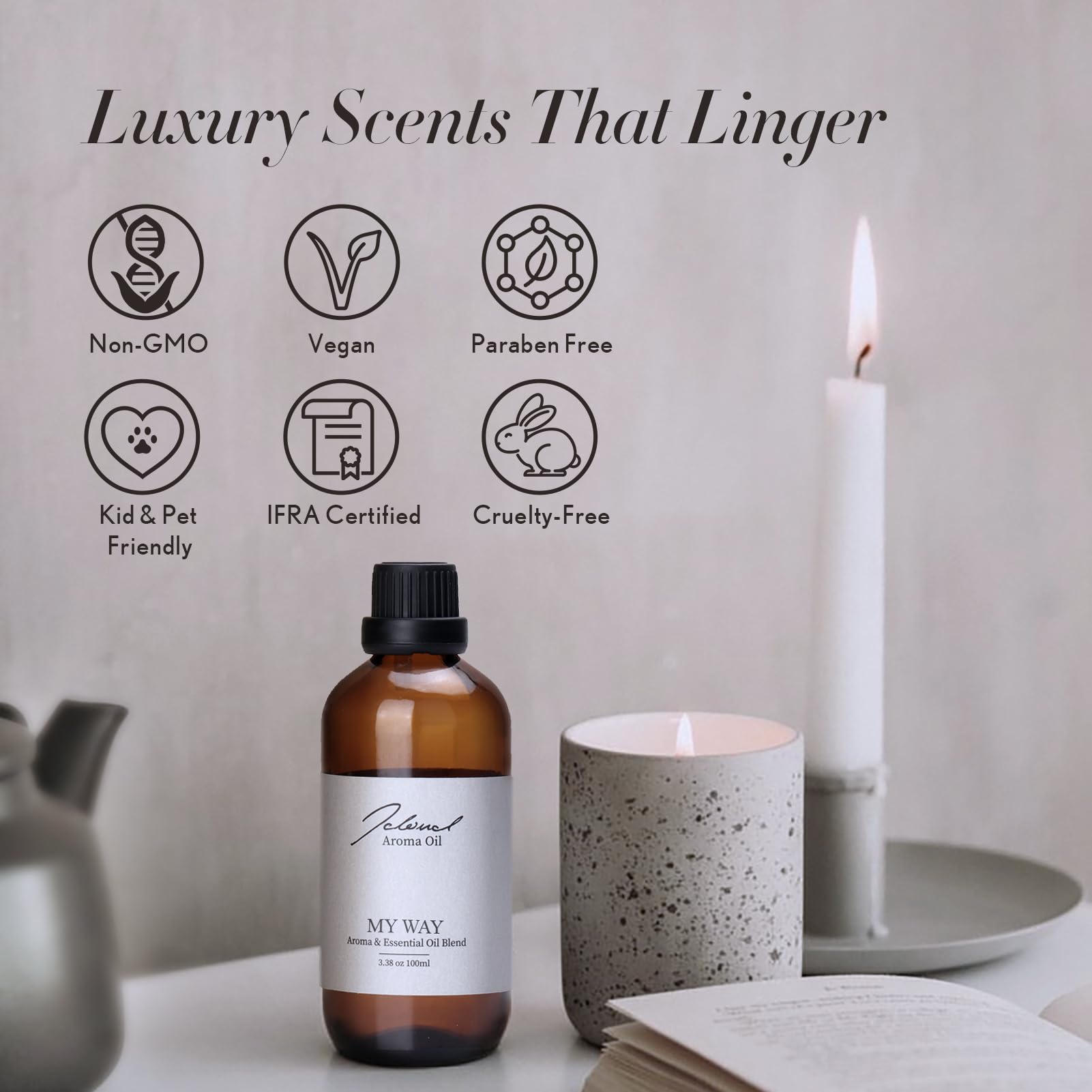 JCLOUD My Way Essential Oil for Diffuser - Hotel Collection Diffuser Oil & Home Luxury Scents – Pure JCLOUD Au supplements