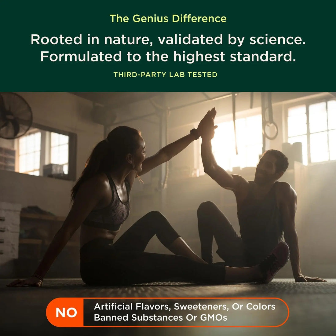 The Genius Brand Test Black Label - Testosterone Supplement for Men - Muscle Support, Energy & Performance Support - with D-Aspartic Acid, Magnesium, Korean Red Ginseng & Vitamins - 120 Capsules The Genius Brand Au supplements