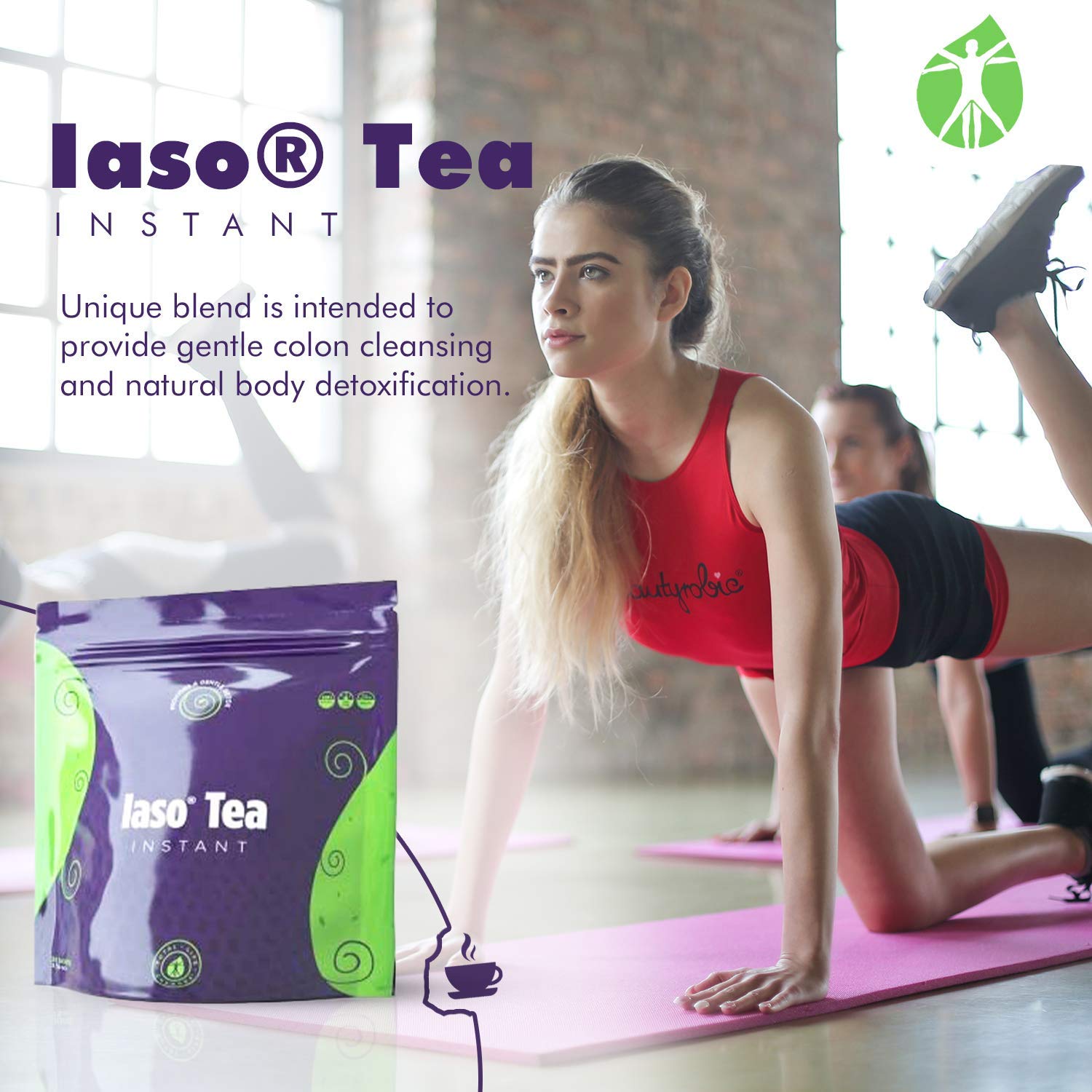 TLC Total Life Changes IASO Natural Detox Instant Herbal Tea - Expiration Date on the Top Total Life Changes Au supplements