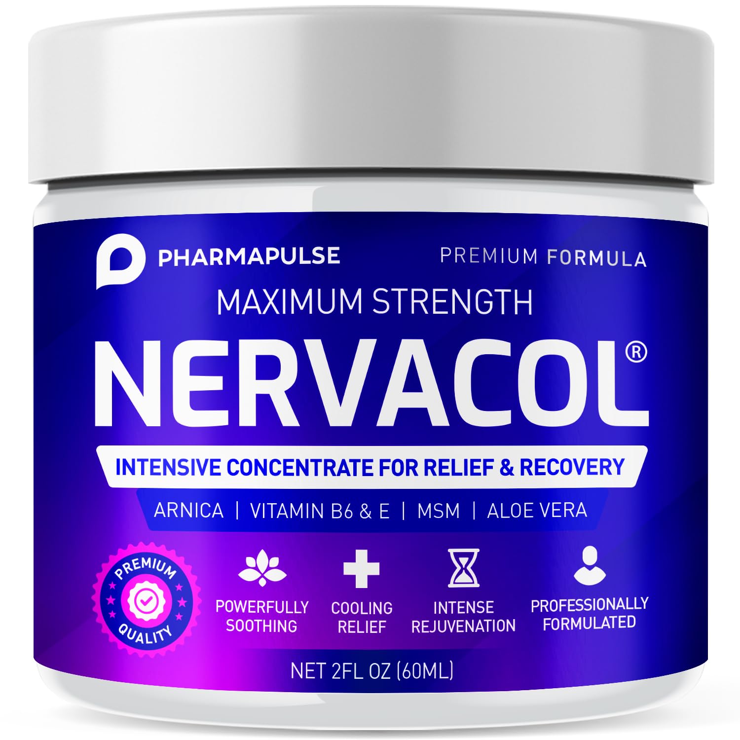 Pharmapulse Neuropathy Cream – Maximum Strength for Feet, Hands, Legs, Toes, Lower Back - Alpha Lipoic Acid, Arnica, Vitamin B6, Aloe Vera, MSM - Effective Soothing Pharmapulse Au supplements
