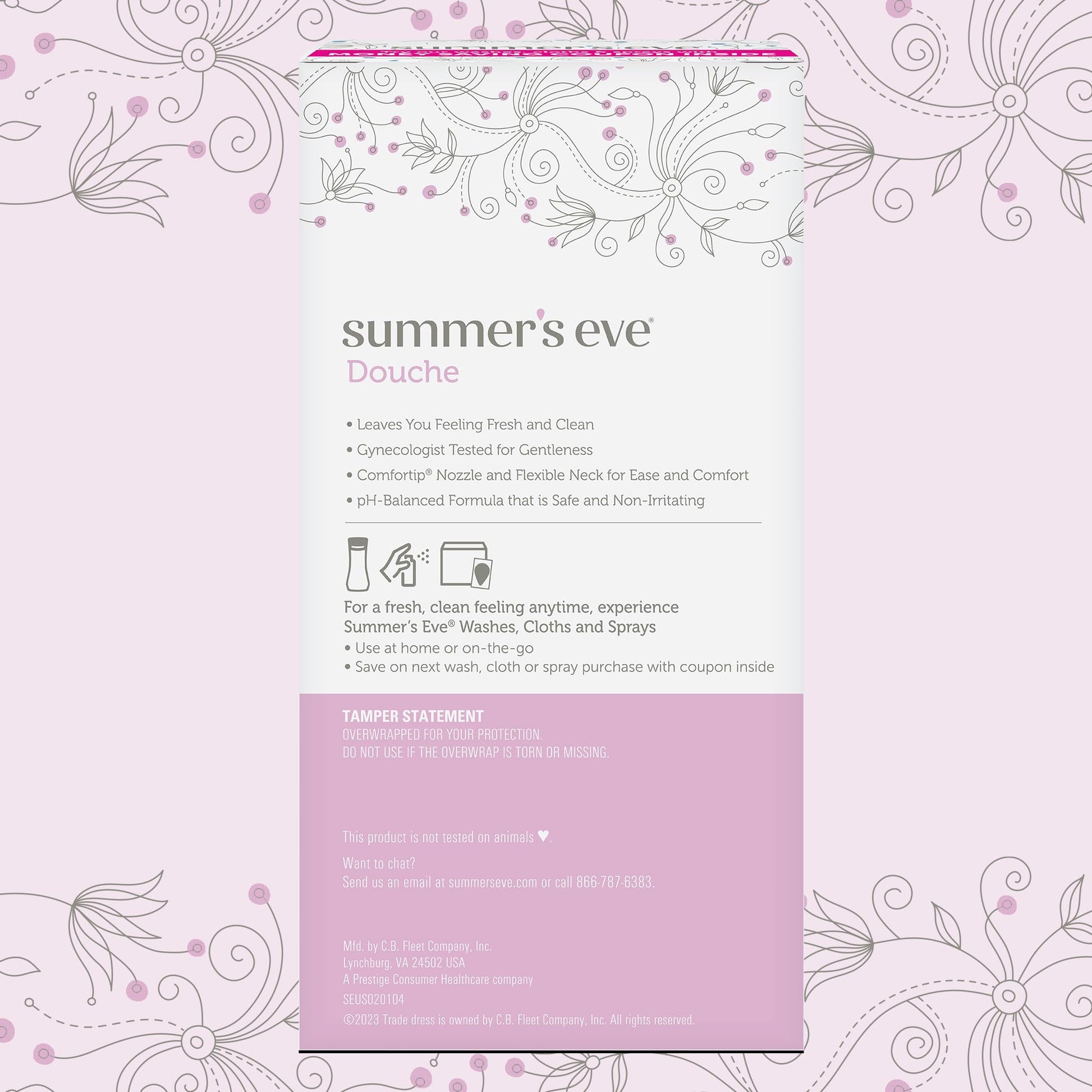 Summer's Eve Douche, Vaginal Douche for Women, Island Splash, 4 Units, 4.5 Oz Each, 1 Pack Summer's Eve Au supplements