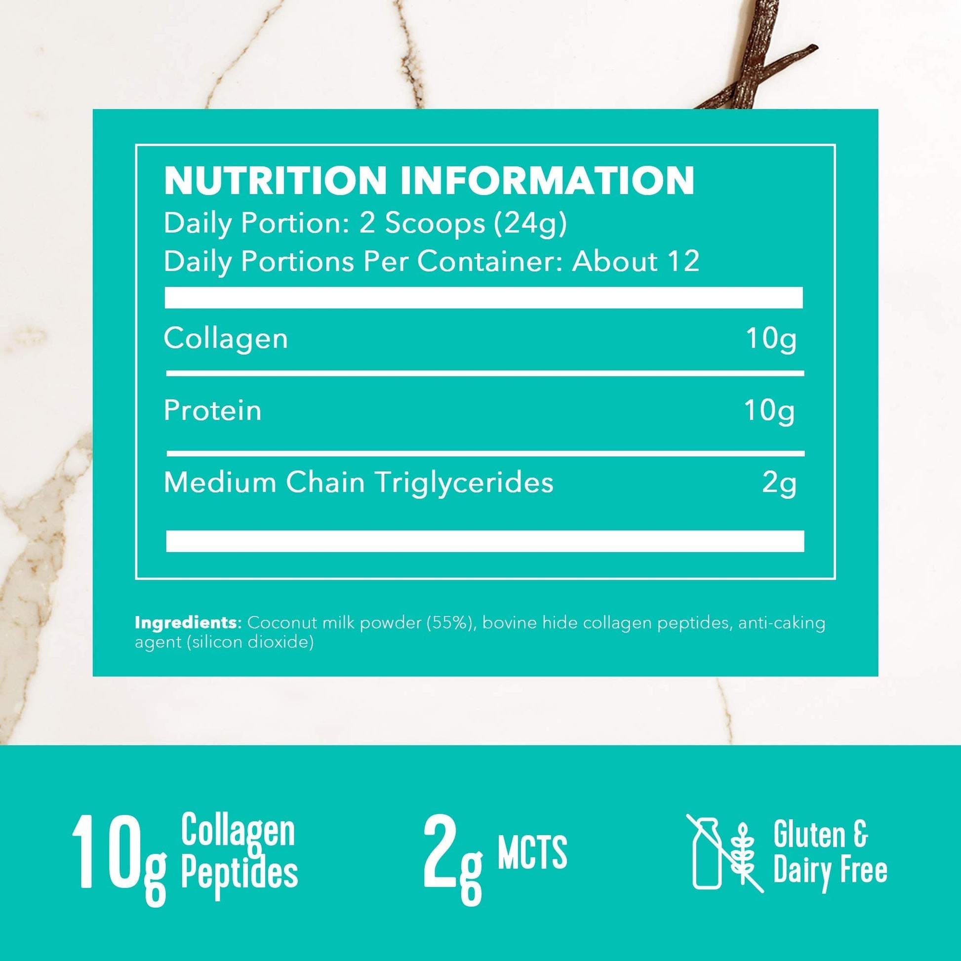 Vital Proteins Collagen Coffee Creamer, No Dairy & Low Sugar Powder with Collagen VITAL PROTEINS Au supplements